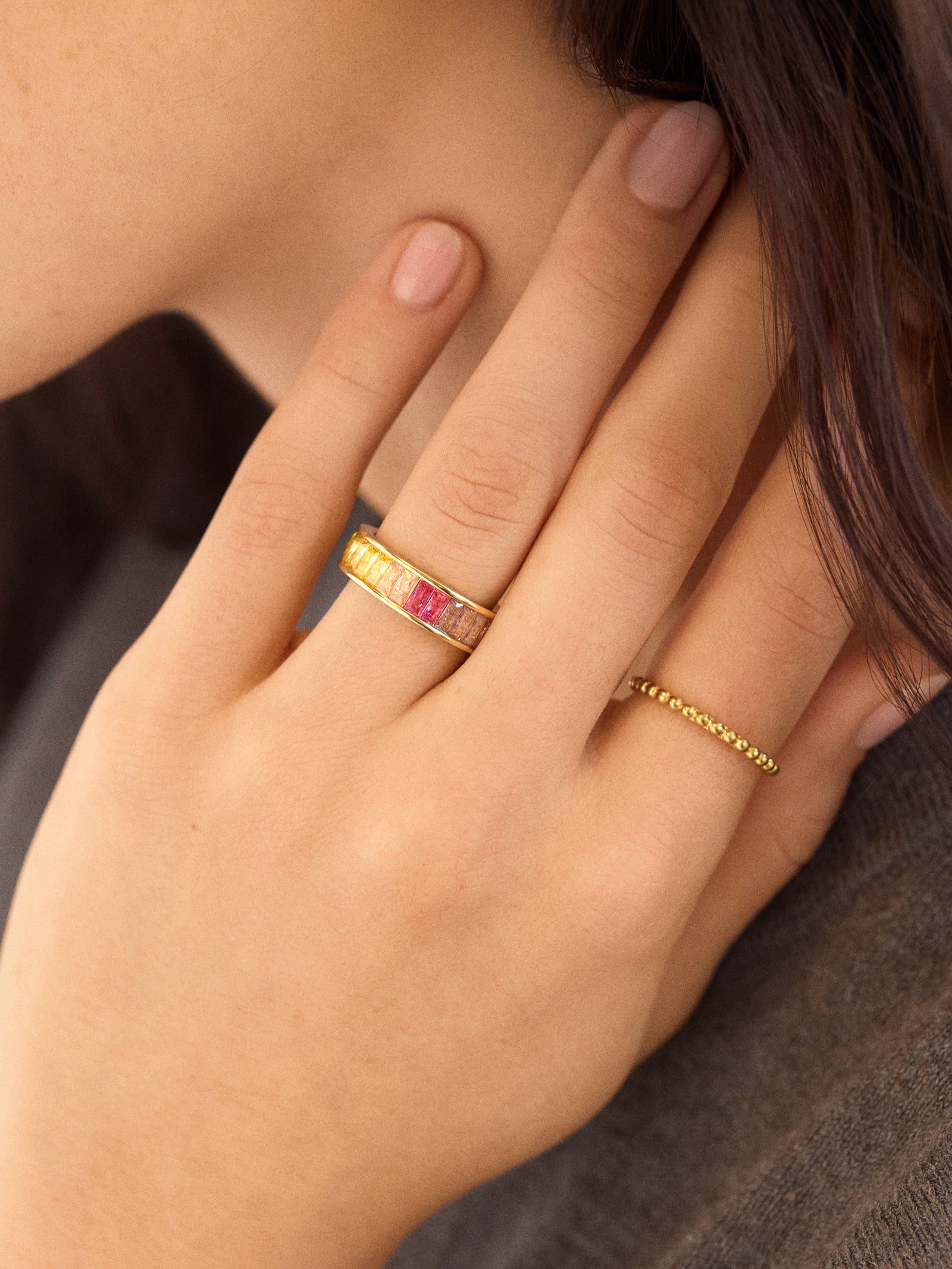 Maria Ring - Gold/Multi - Image 2