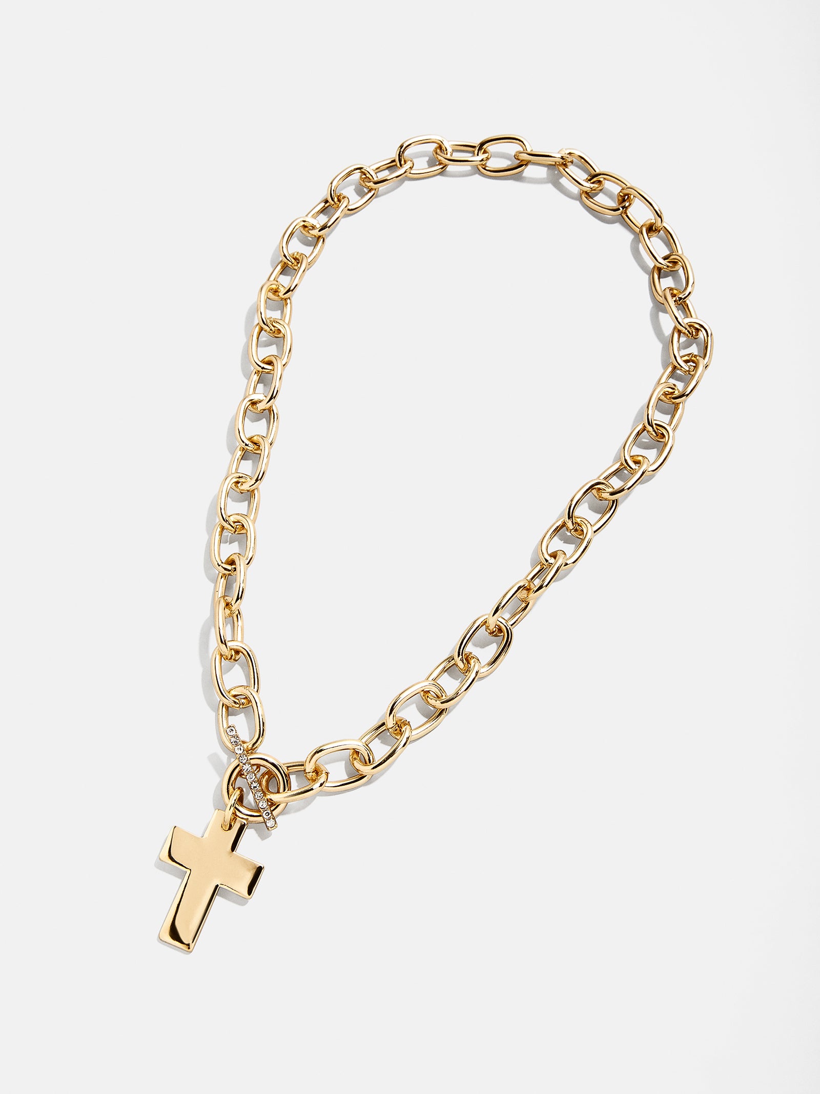 Priscilla Statement Cross Necklace - Classic Cross - Image 3