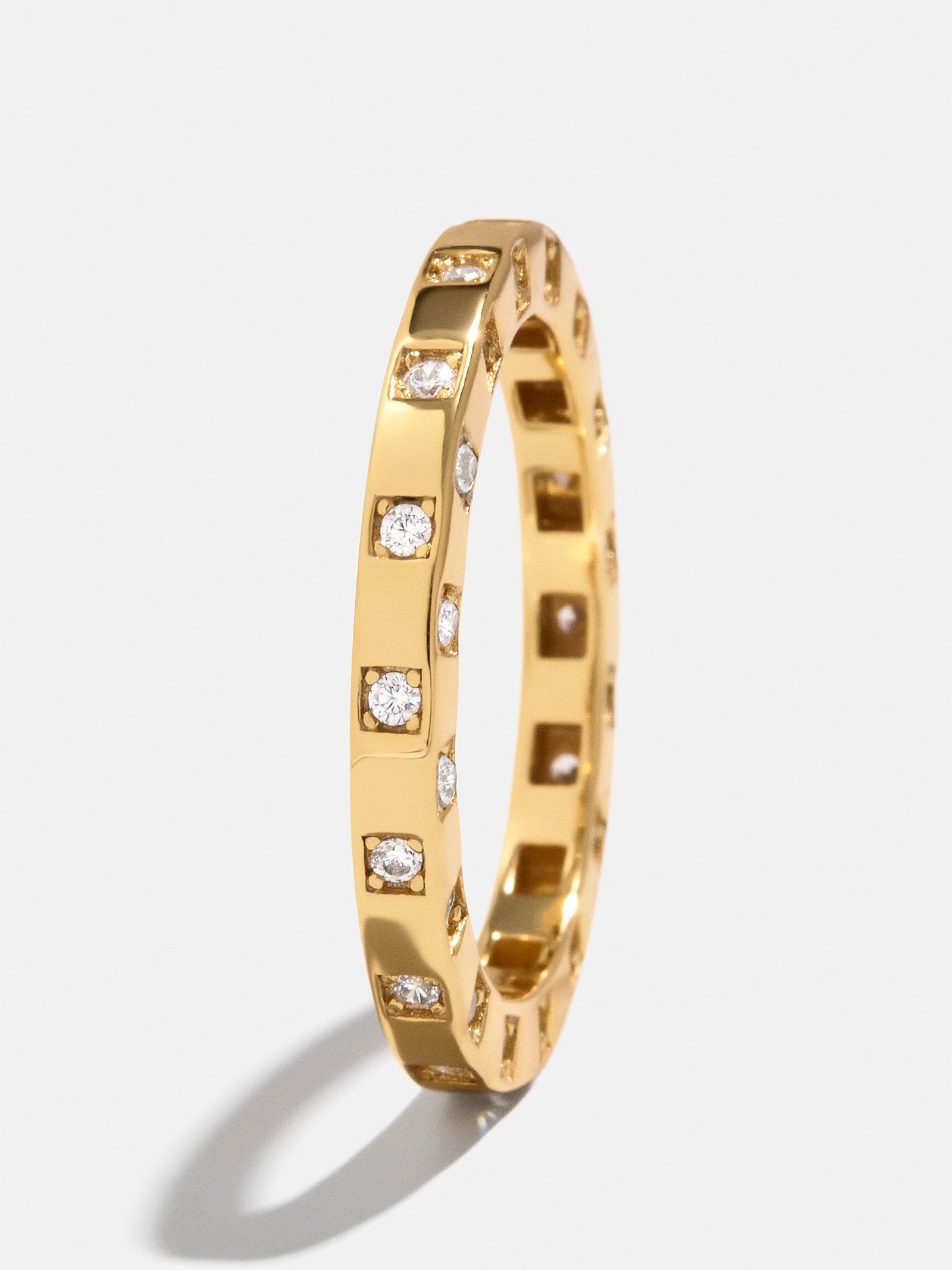 18K Gold Mabel Ring - Gold/Pav?? - Image 3