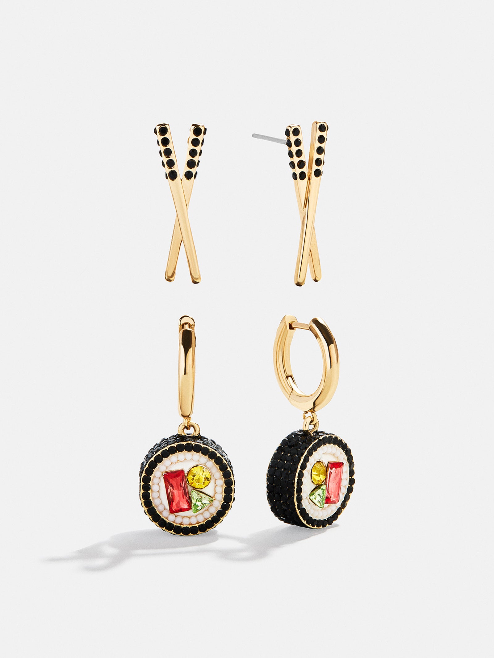 Just Roll With It Earring Set - Sushi