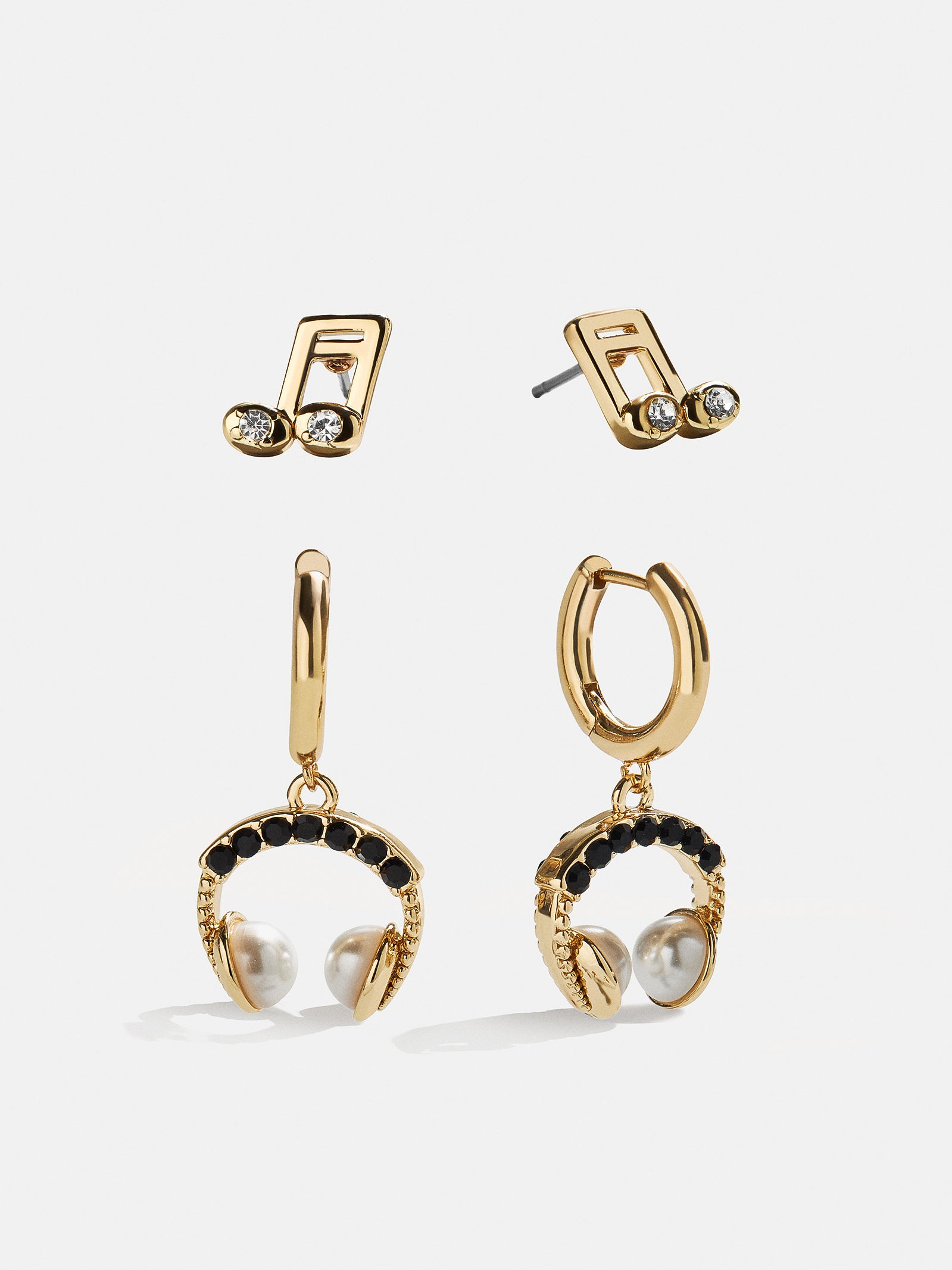 Volume Up Earring Set - Headphones