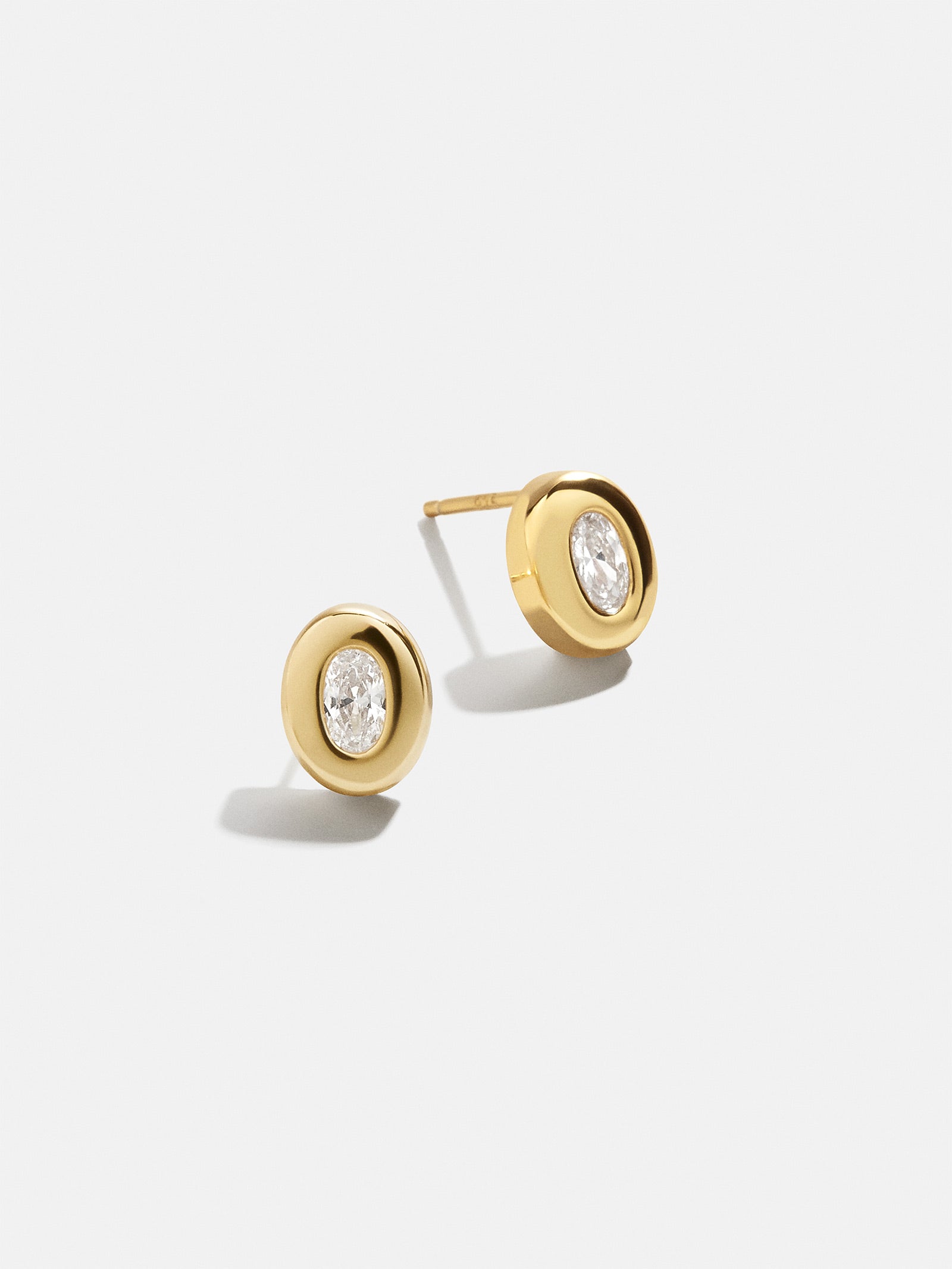 18K Gold Lana Earrings - Gold/Pav??