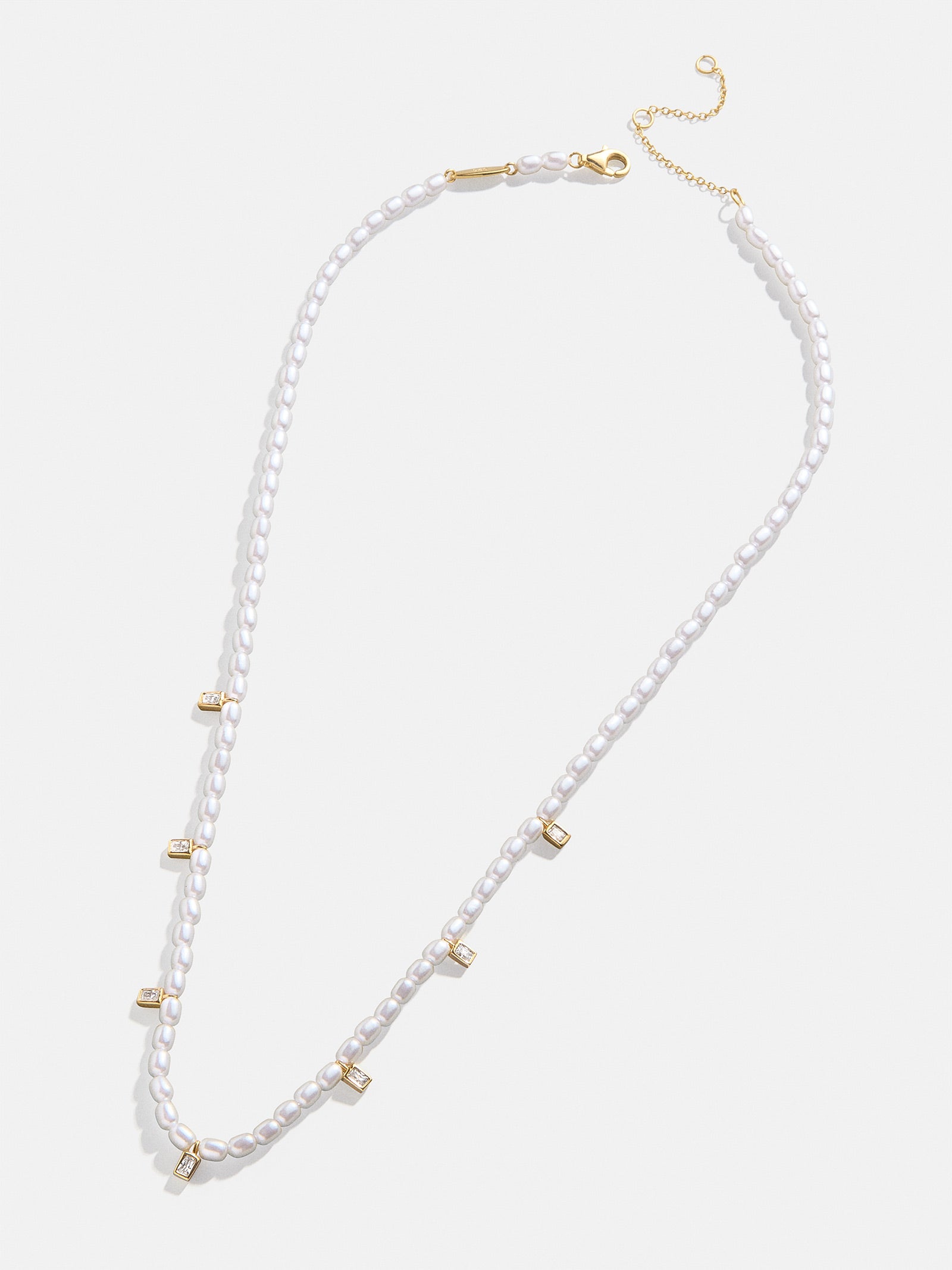 18K Gold Myra Necklace - Gold/Pearl - Image 3
