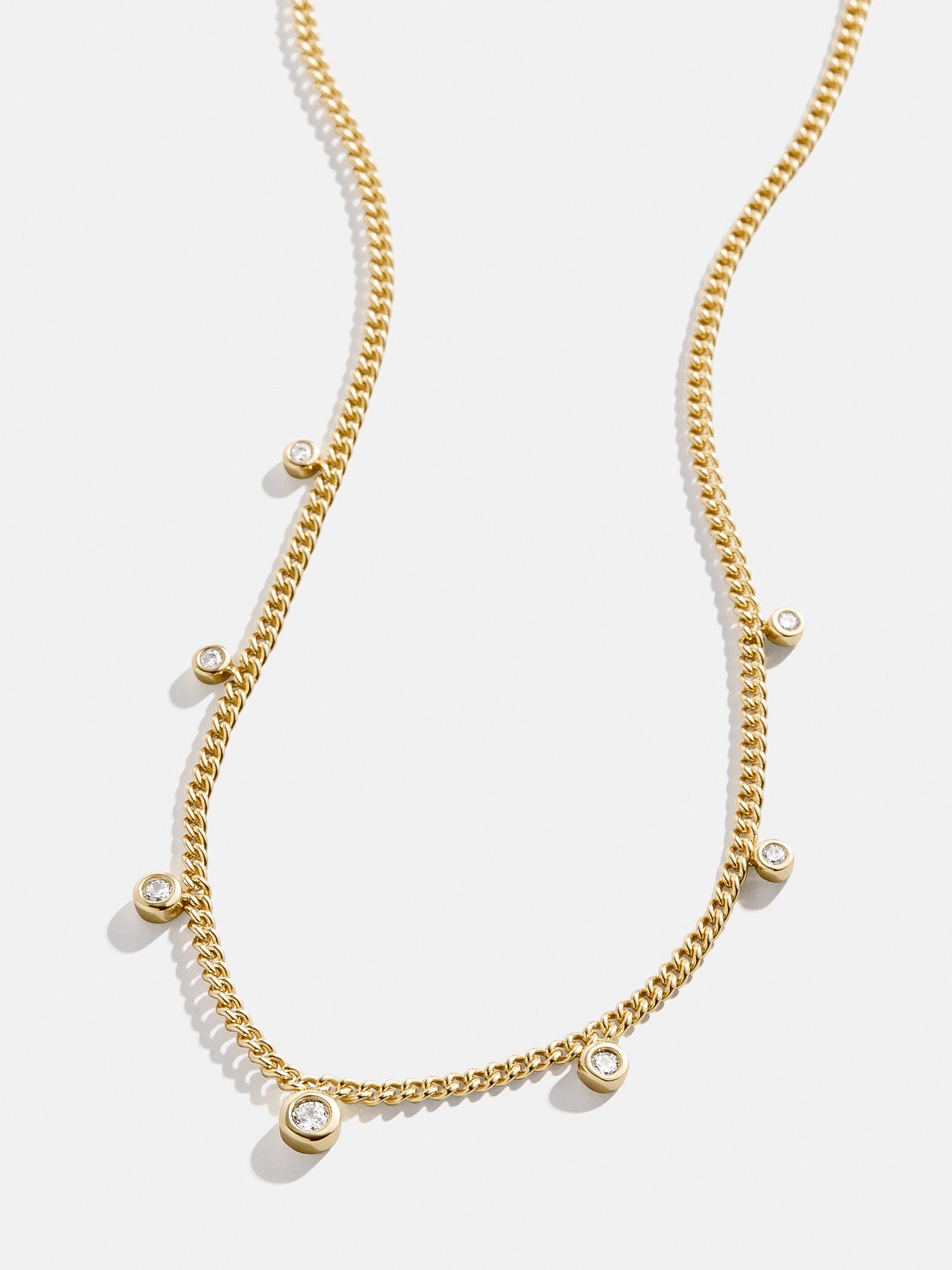 18K Gold Leslie Necklace - Gold/Pav??