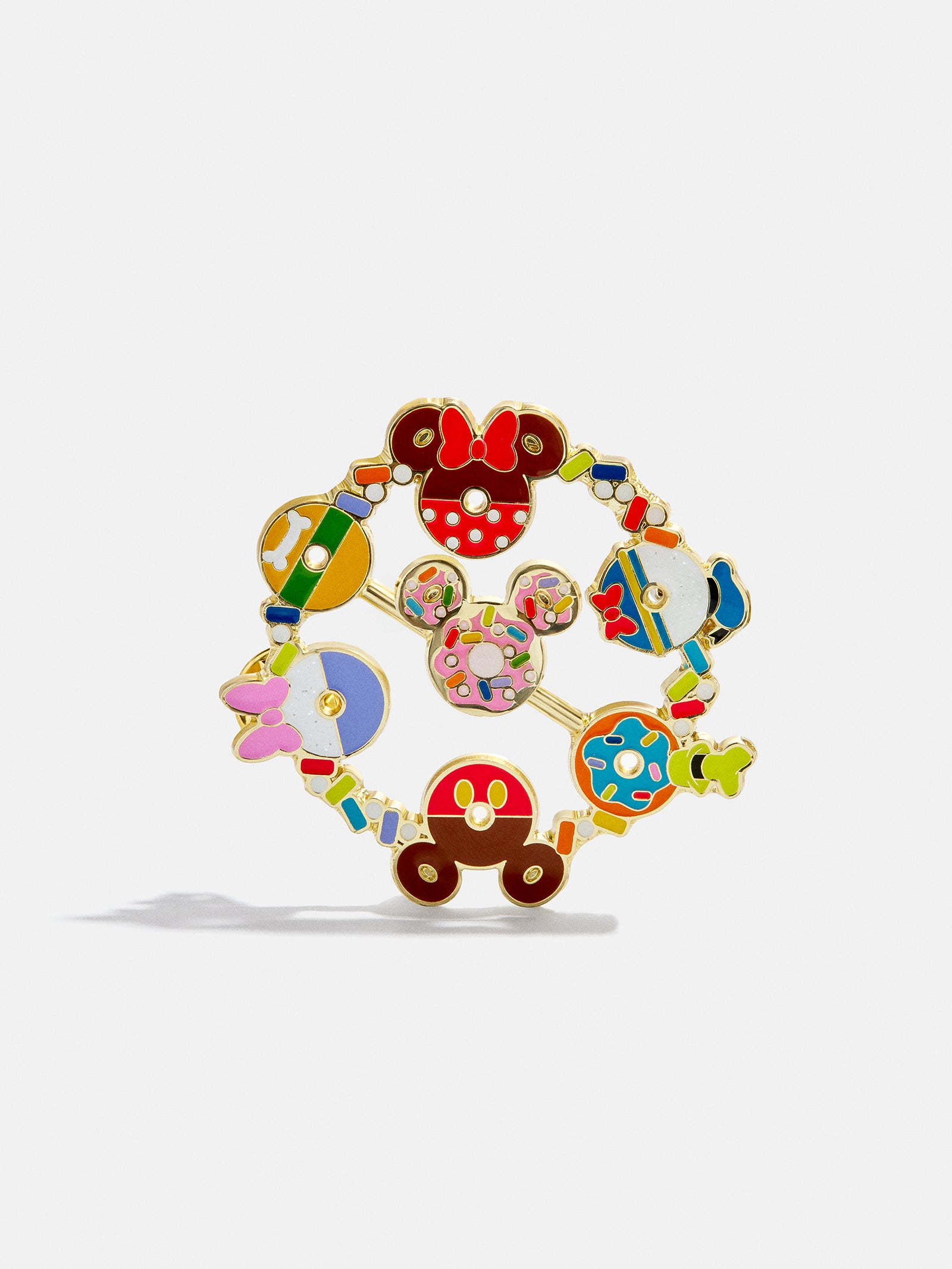 Disney Mickey Mouse Donut Pin - Multi - Image 3