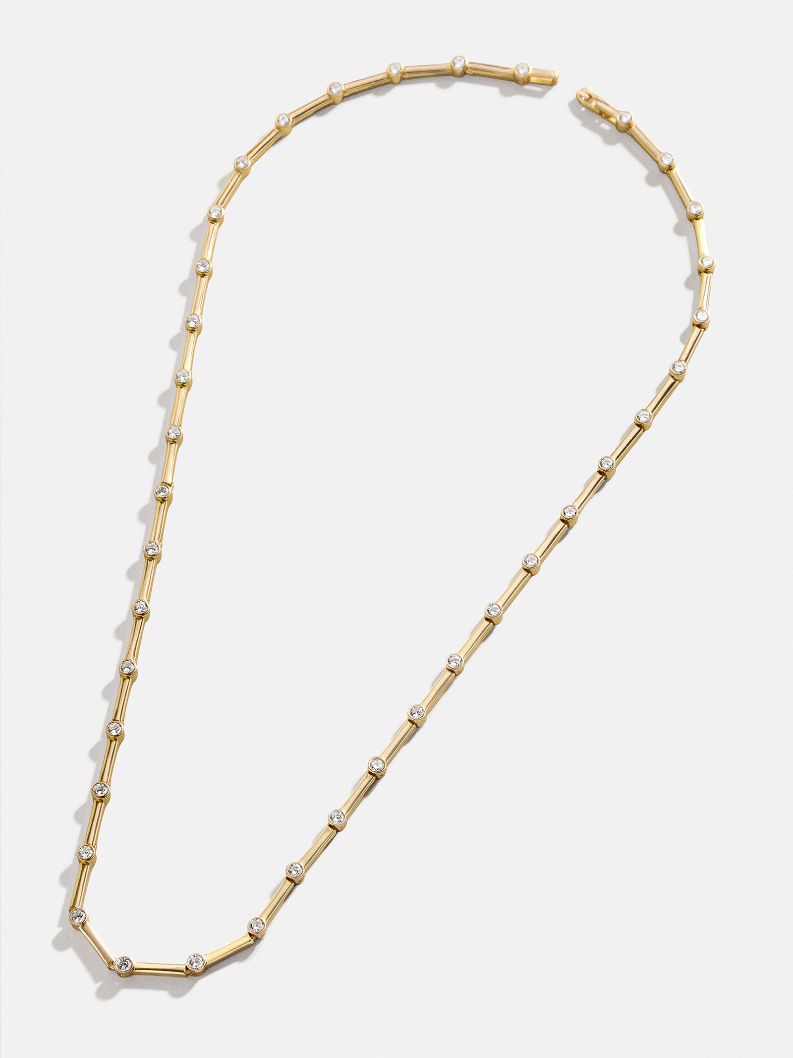 18K Gold Eve Necklace - Gold/Pav?? - Image 3