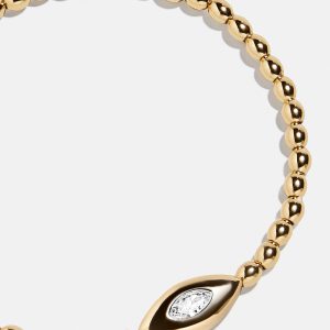 Silma 18K Gold Evil Eye Bracelet - Gold/Pav??