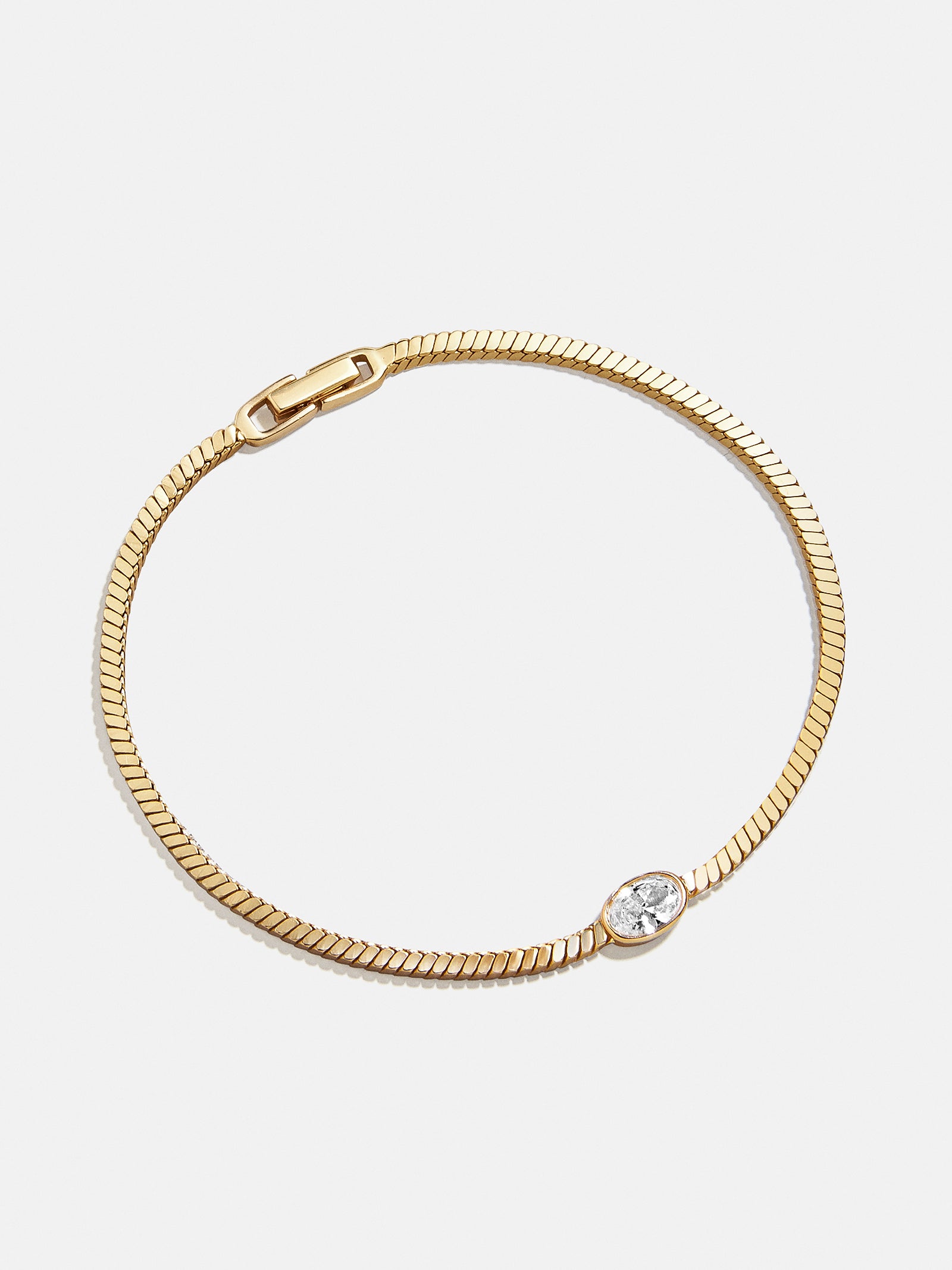 Lana 18K Gold Bracelet - Gold/Pav?? - Image 4