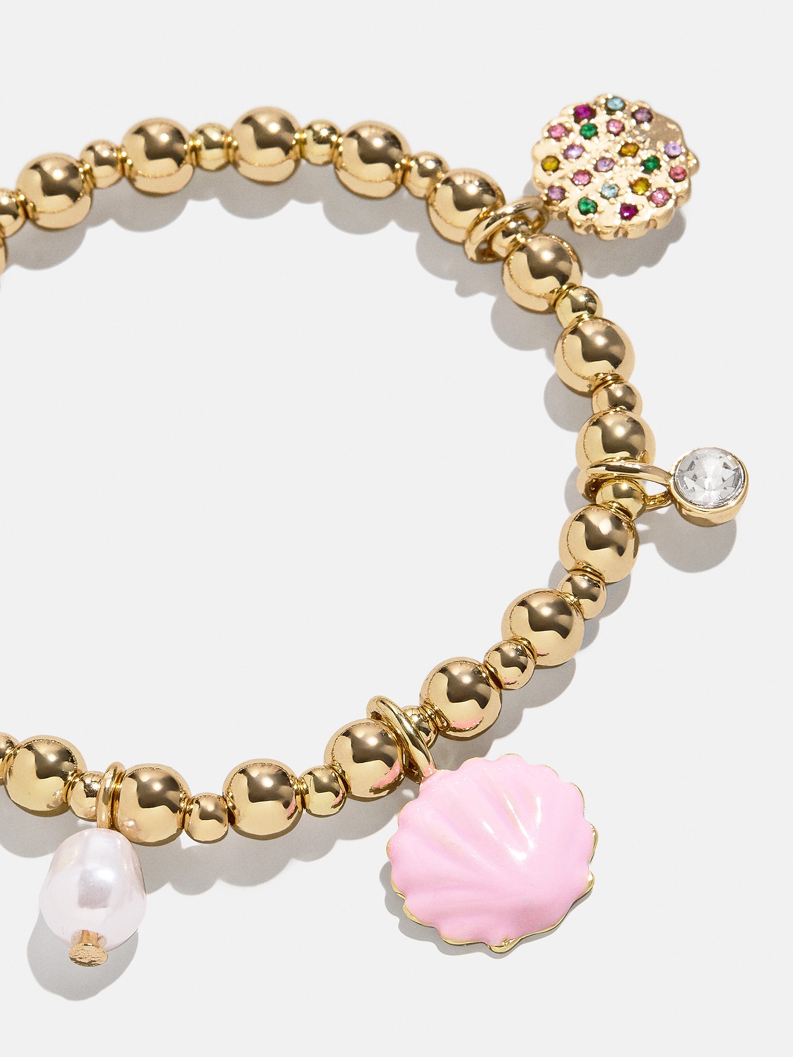 You're Spe-Shell Kids' Charm Bracelet - Seashell