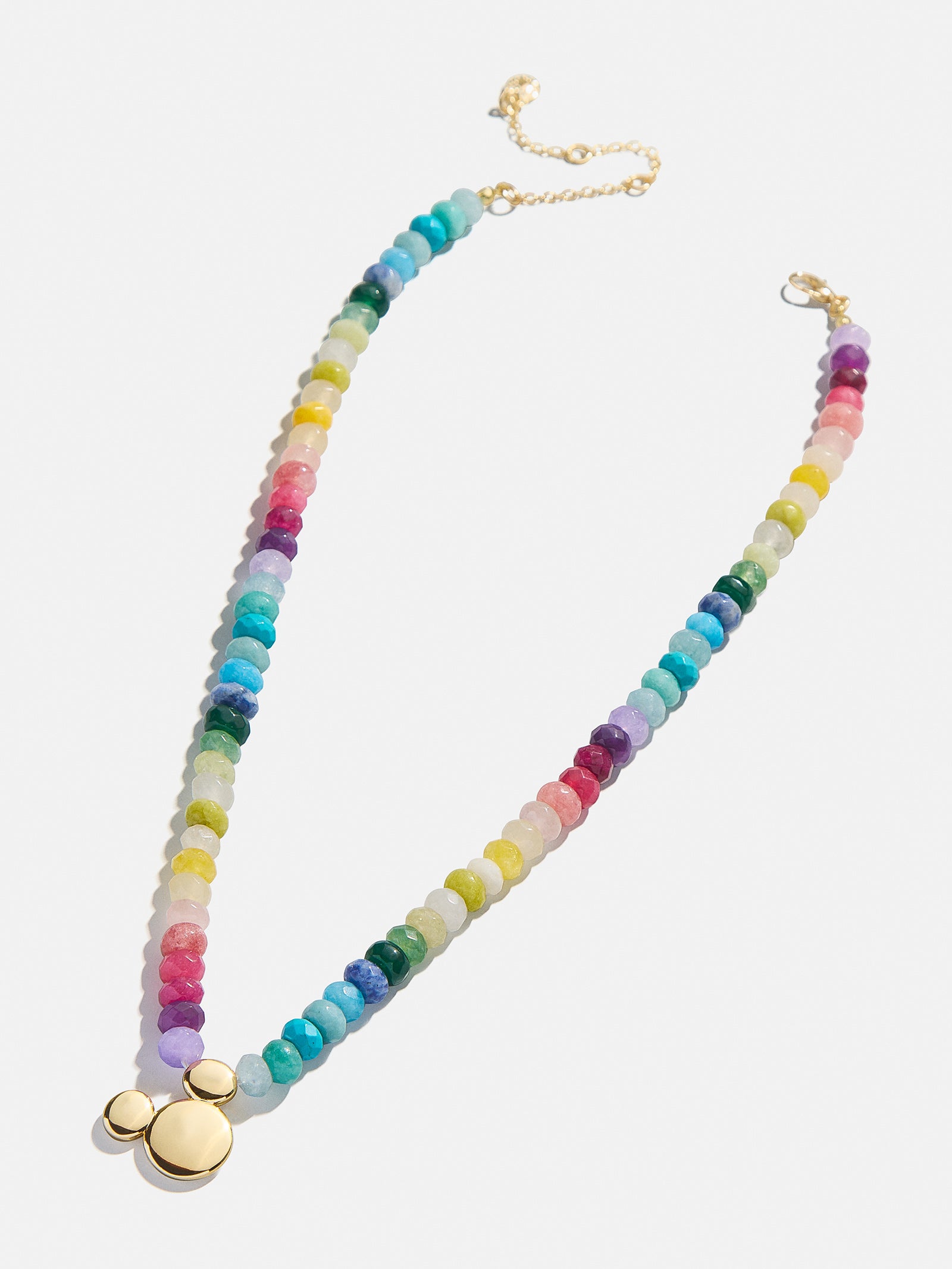 Disney Mickey Mouse Semi-Precious Necklace - Multi - Image 3