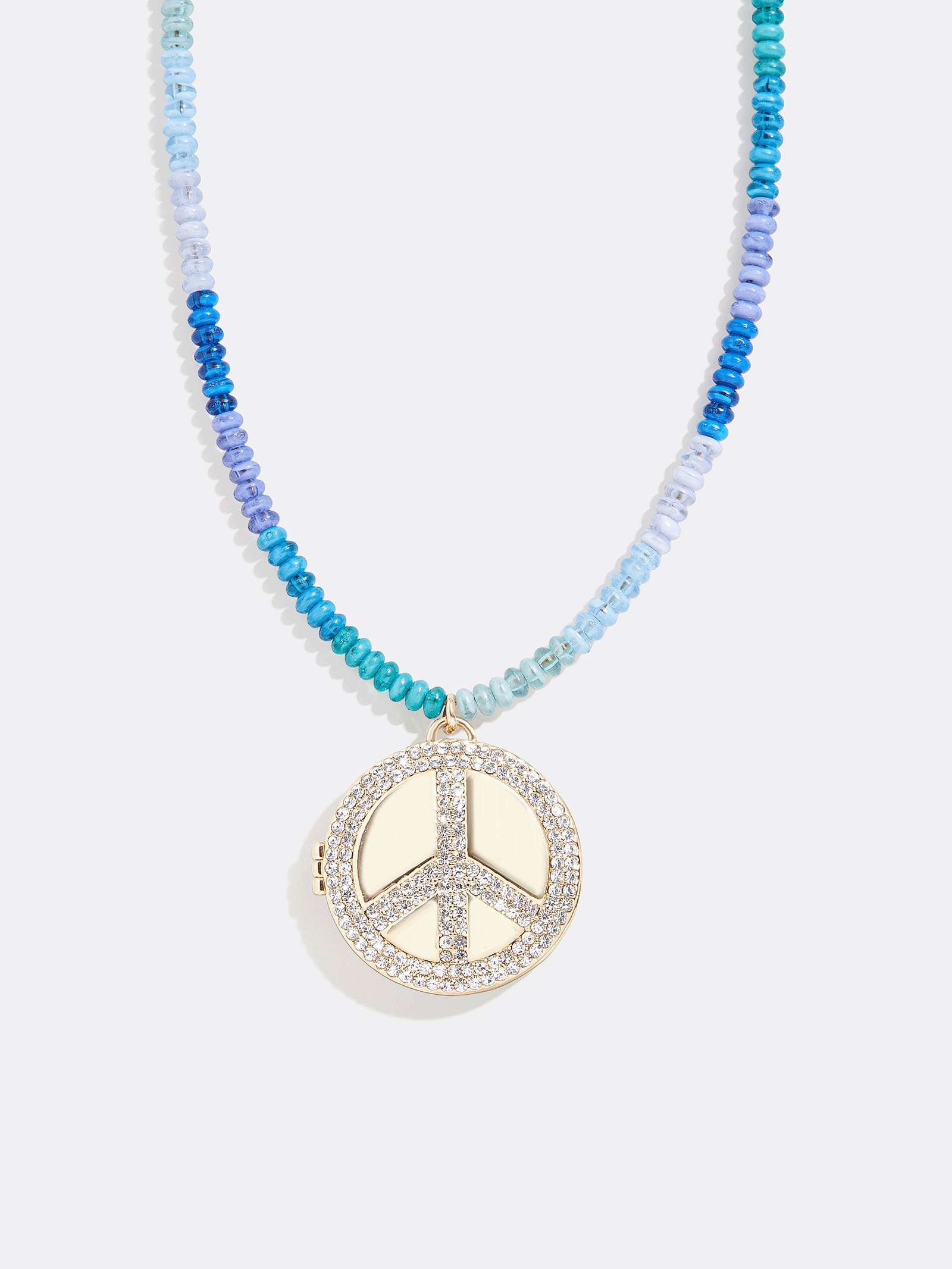 Lil' Peacemaker Kids' Locket Necklace - Peace Sign