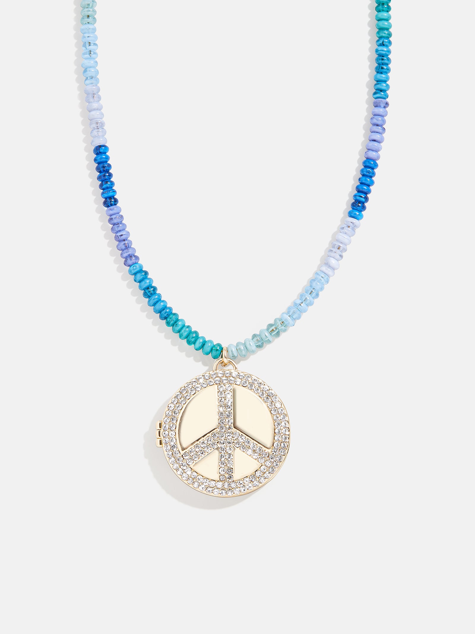 Lil' Peacemaker Kids' Locket Necklace - Peace Sign - Image 3