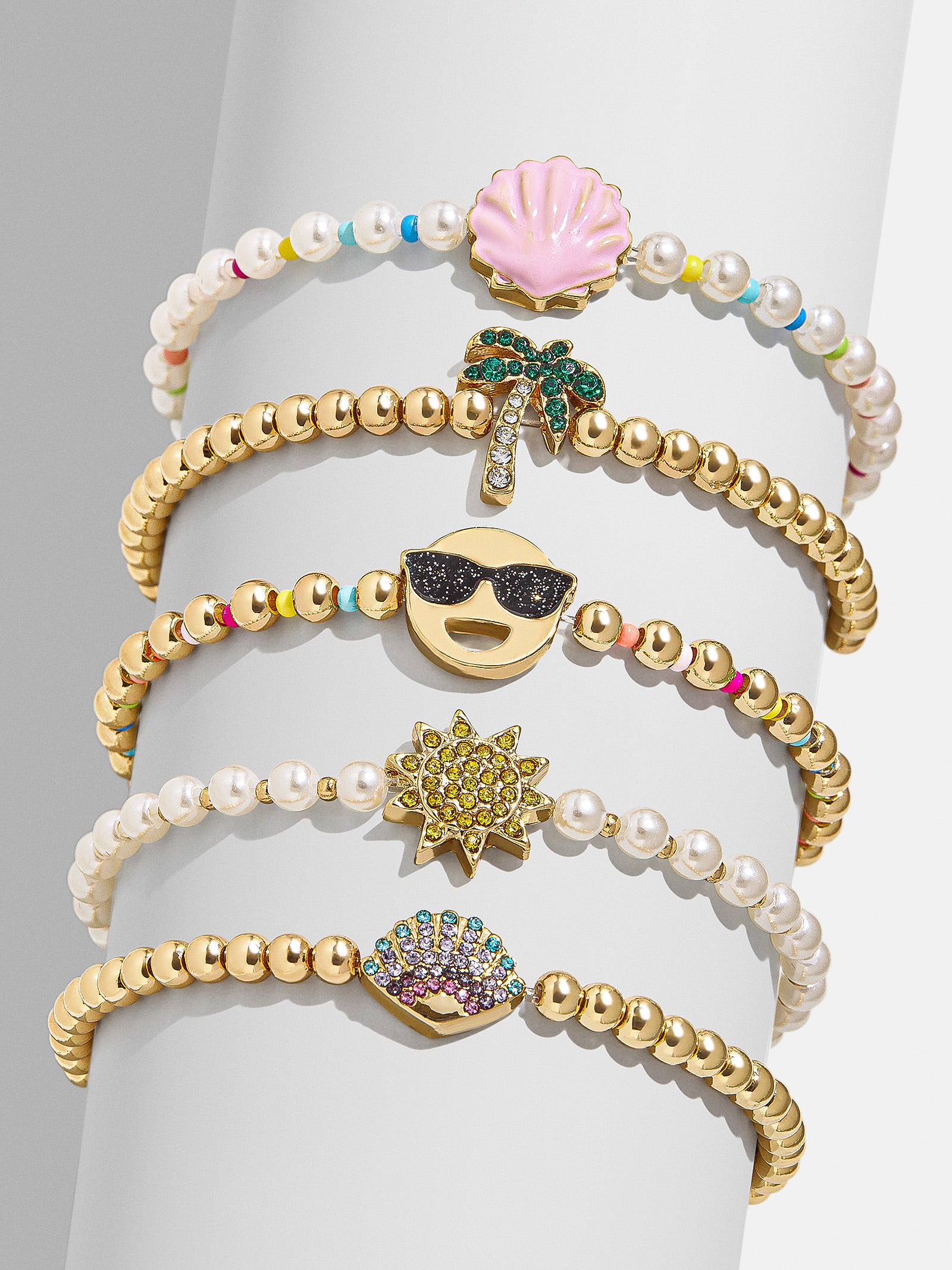 Island Time Kids' Bracelet Set - Seashell