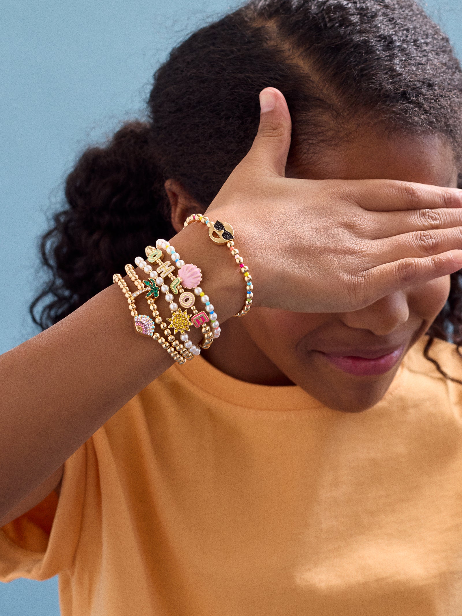 Island Time Kids' Bracelet Set - Seashell - Image 2