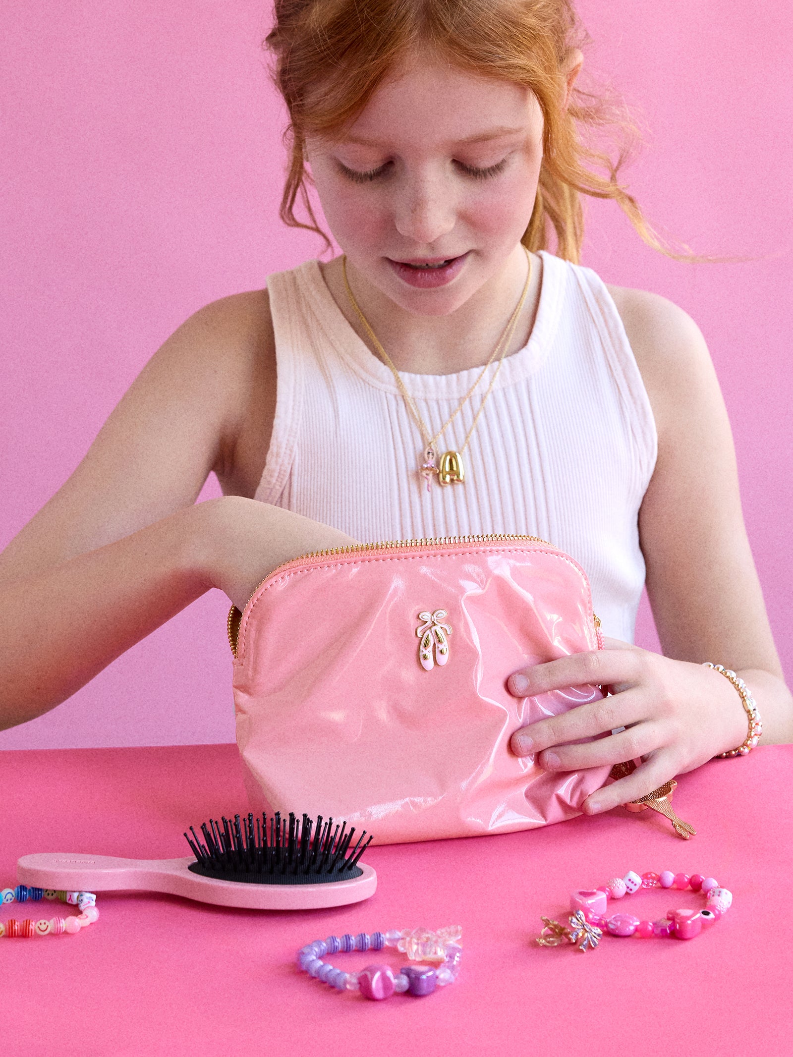 En Pointe Kids' Jewelry Storage Pouch - Ballet - Image 2