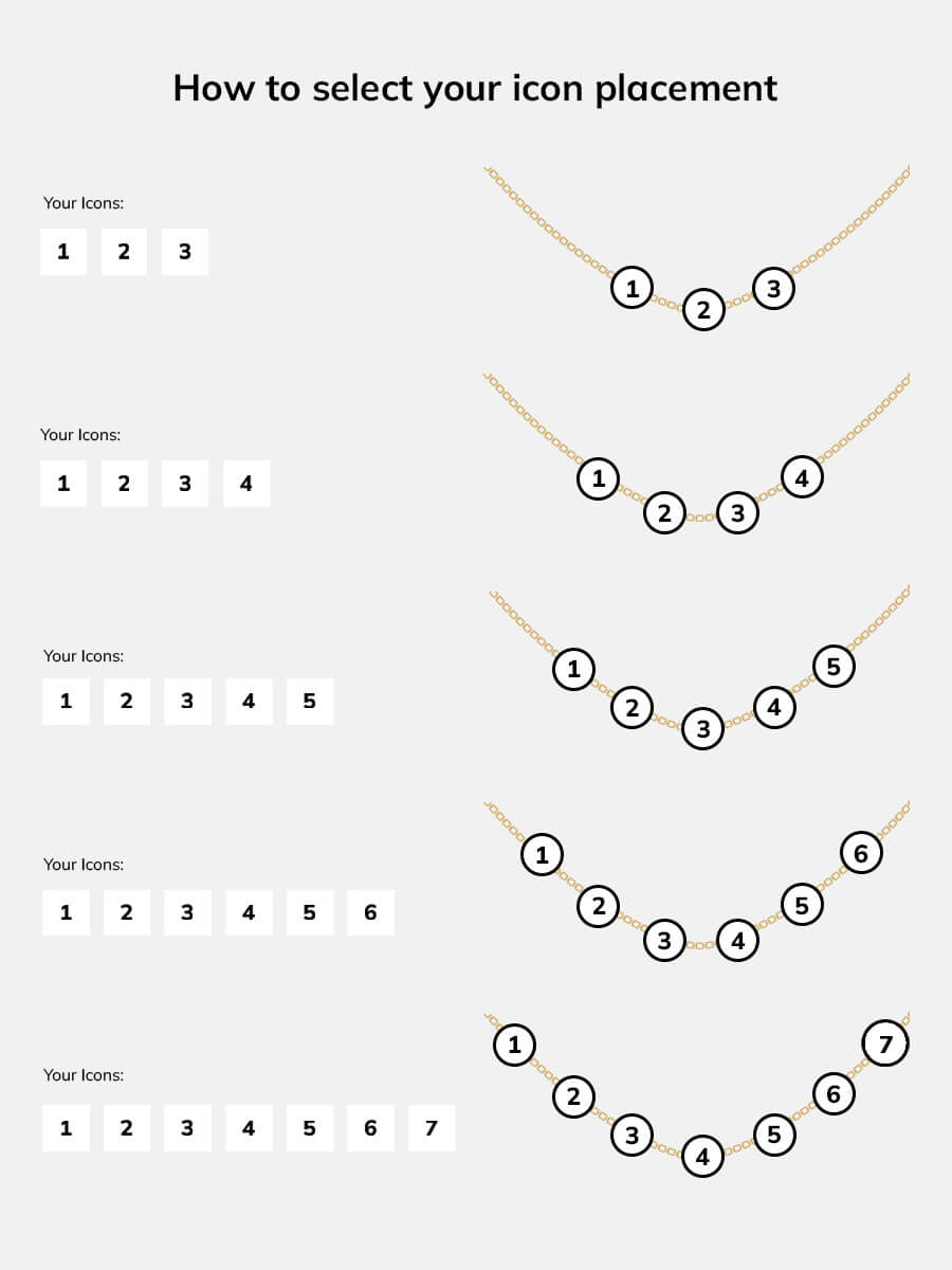 18K Gold Custom Icon Necklace - 18K Gold - Image 6