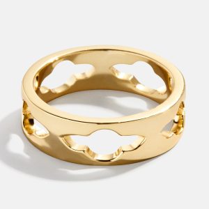 STAR WARS™ GROGU™ 18K Gold Cutout Ring - Gold