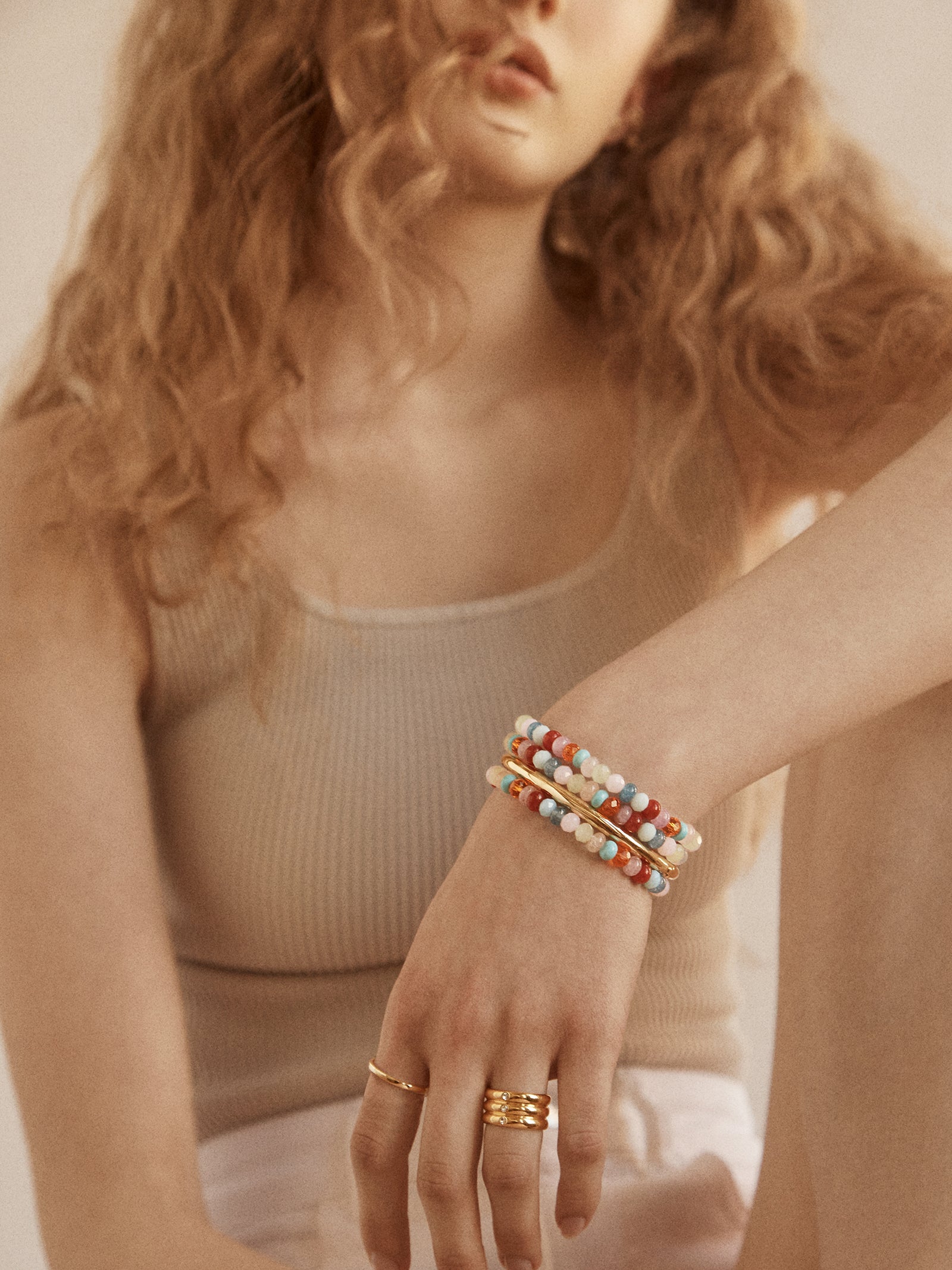 Marysol Semi-Precious Bracelet - Multi - Image 2