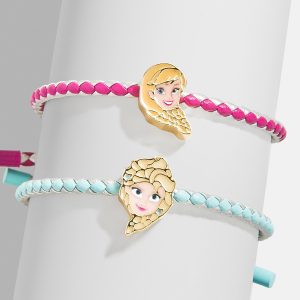 Disney Kid's Frozen BFF Bracelet Set - Elsa & Anna