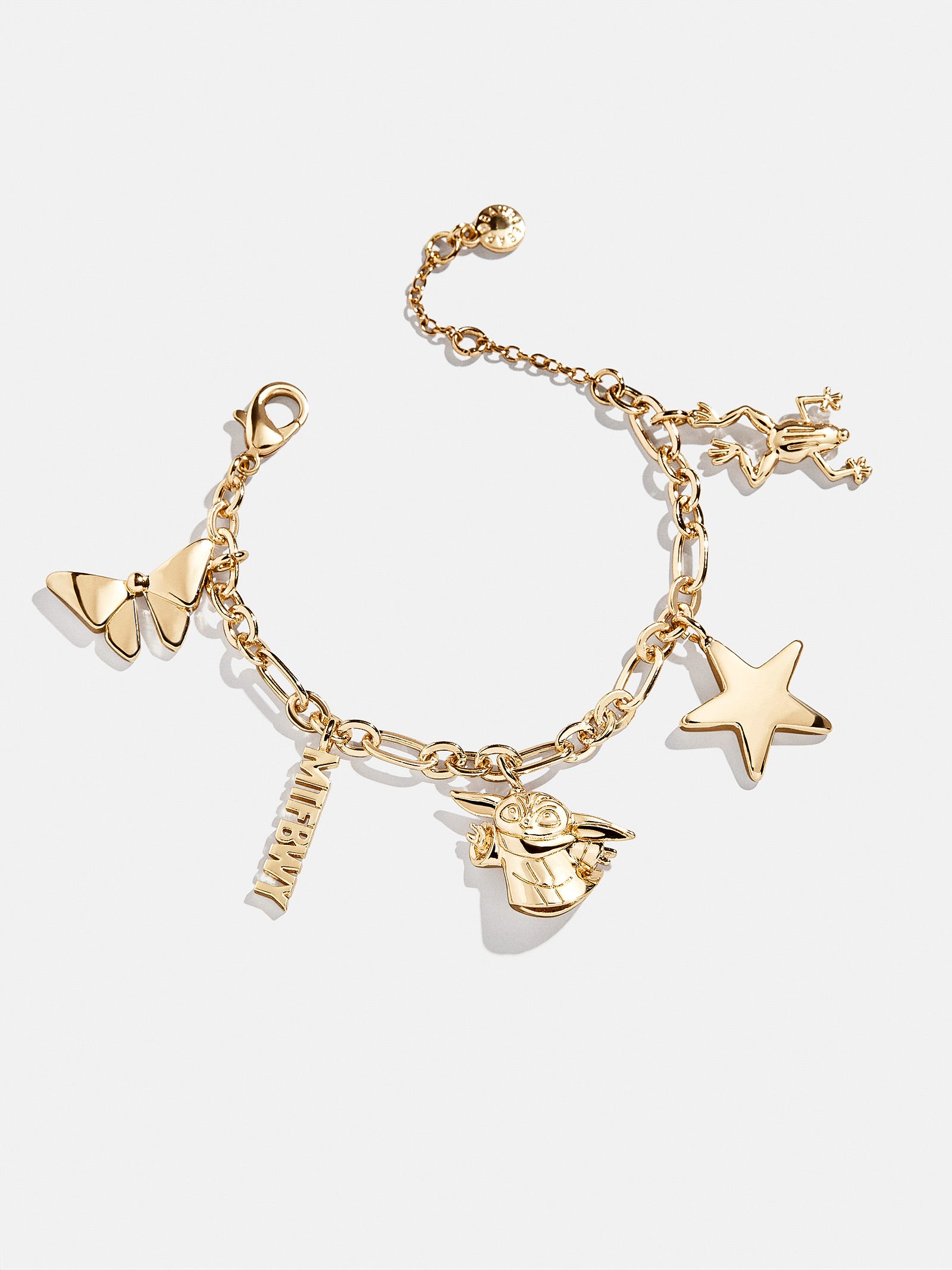 STAR WARS? GROGU? Charm Bracelet - Gold - Image 3