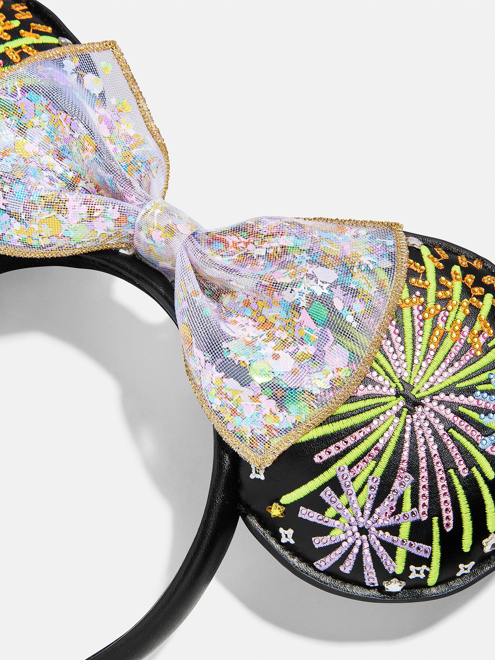 Disney Minnie Mouse Firework Ears Headband - Minnie Mouse Fireworks Ears - Image 3