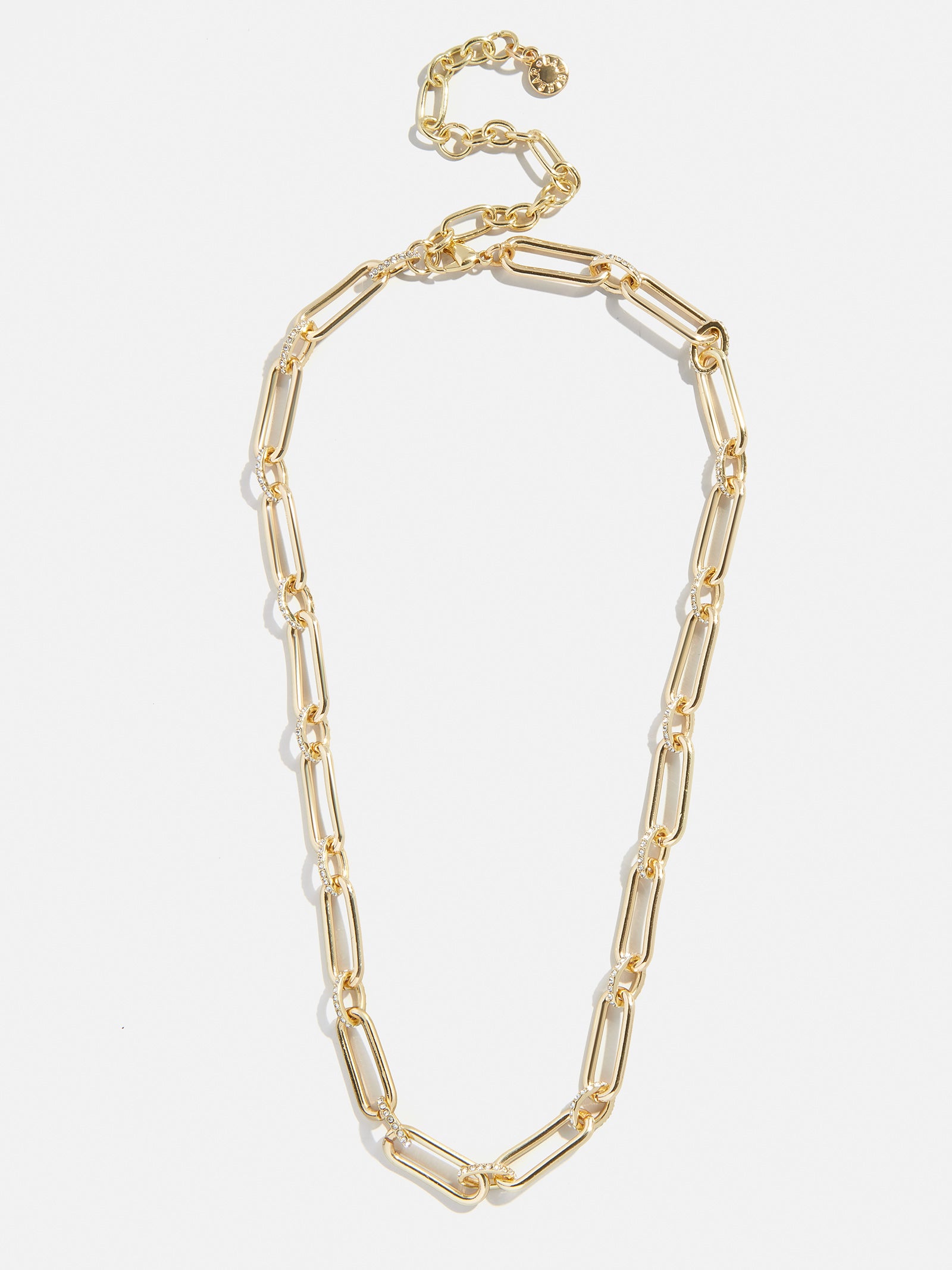 Pav?? Hera Necklace - Gold - Image 4