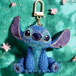 Disney Stitch 3D Bag Charm - Blue