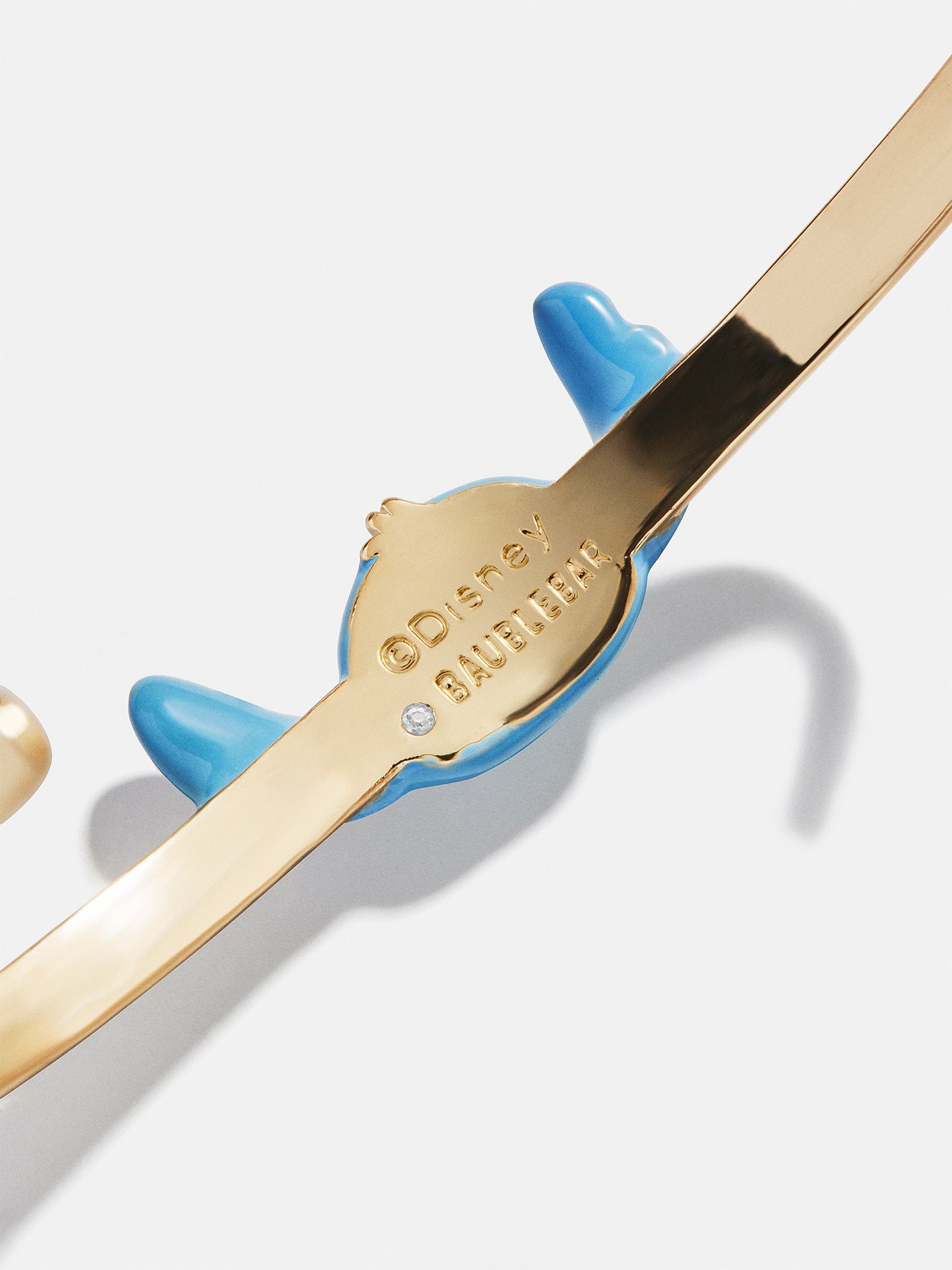Disney Stitch Cuff Bracelet - Gold/Blue - Image 3