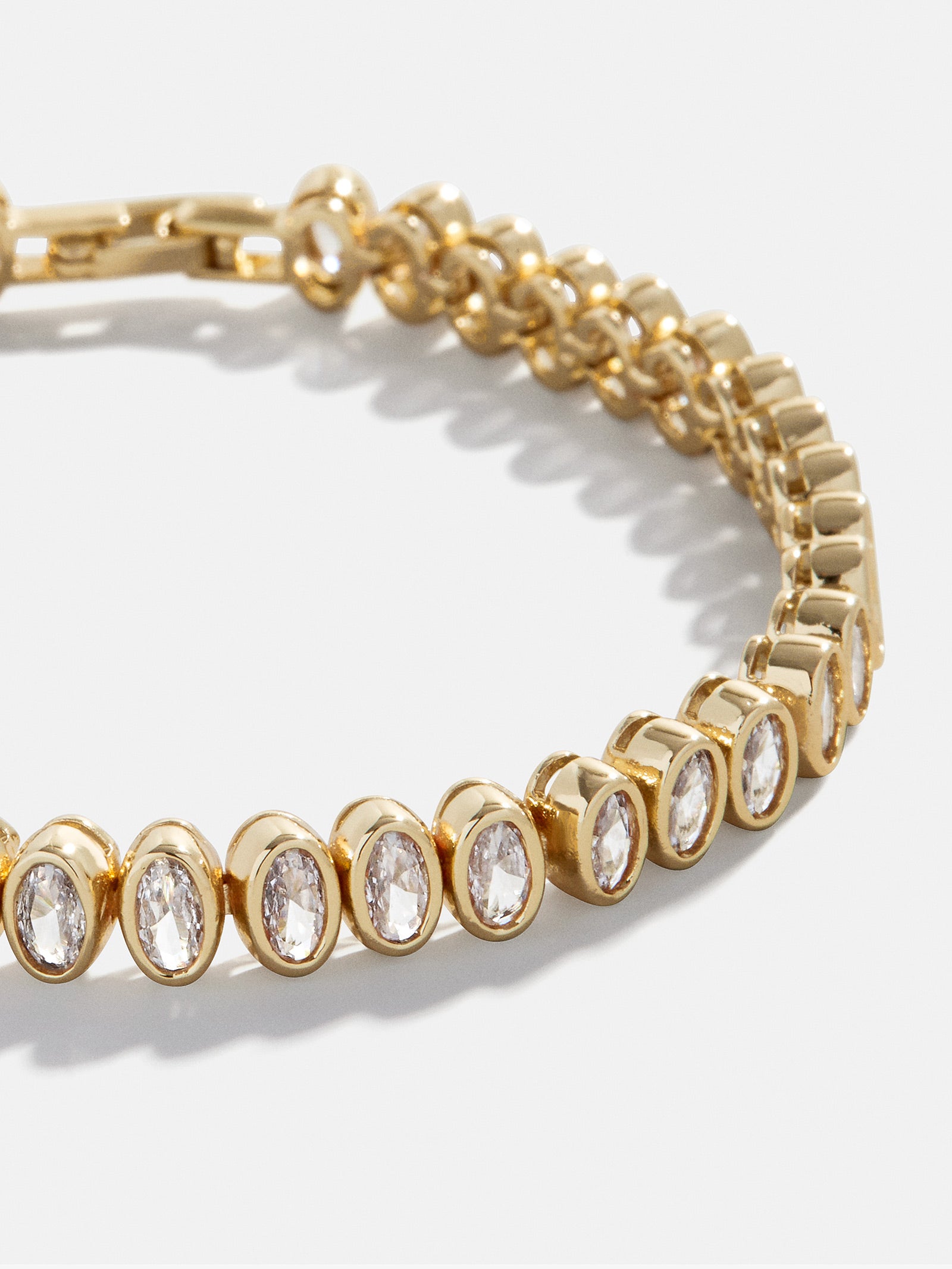 Claudia Tennis Bracelet - Oval Bezel
