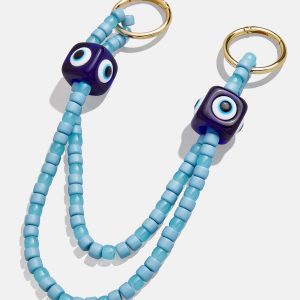 Ojo Bag Charm - Blue