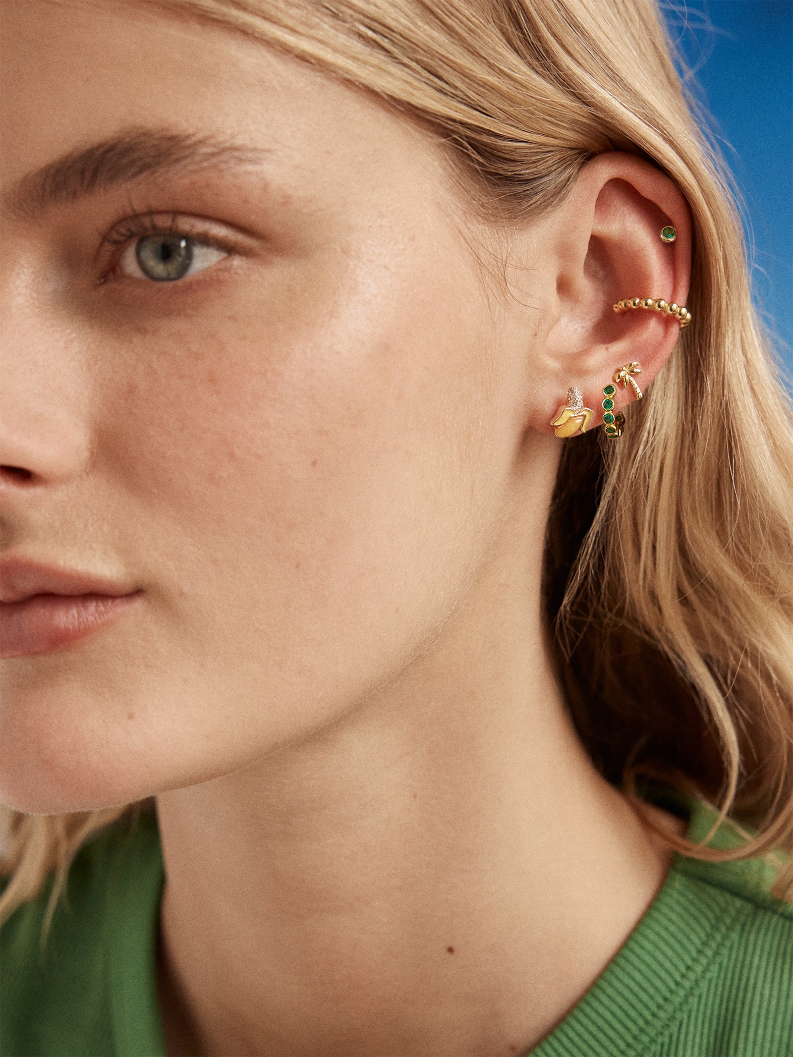 Split Decision Banana Earrings - Banana - Image 2