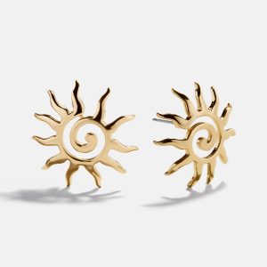 Solana Gold Earrings - Gold