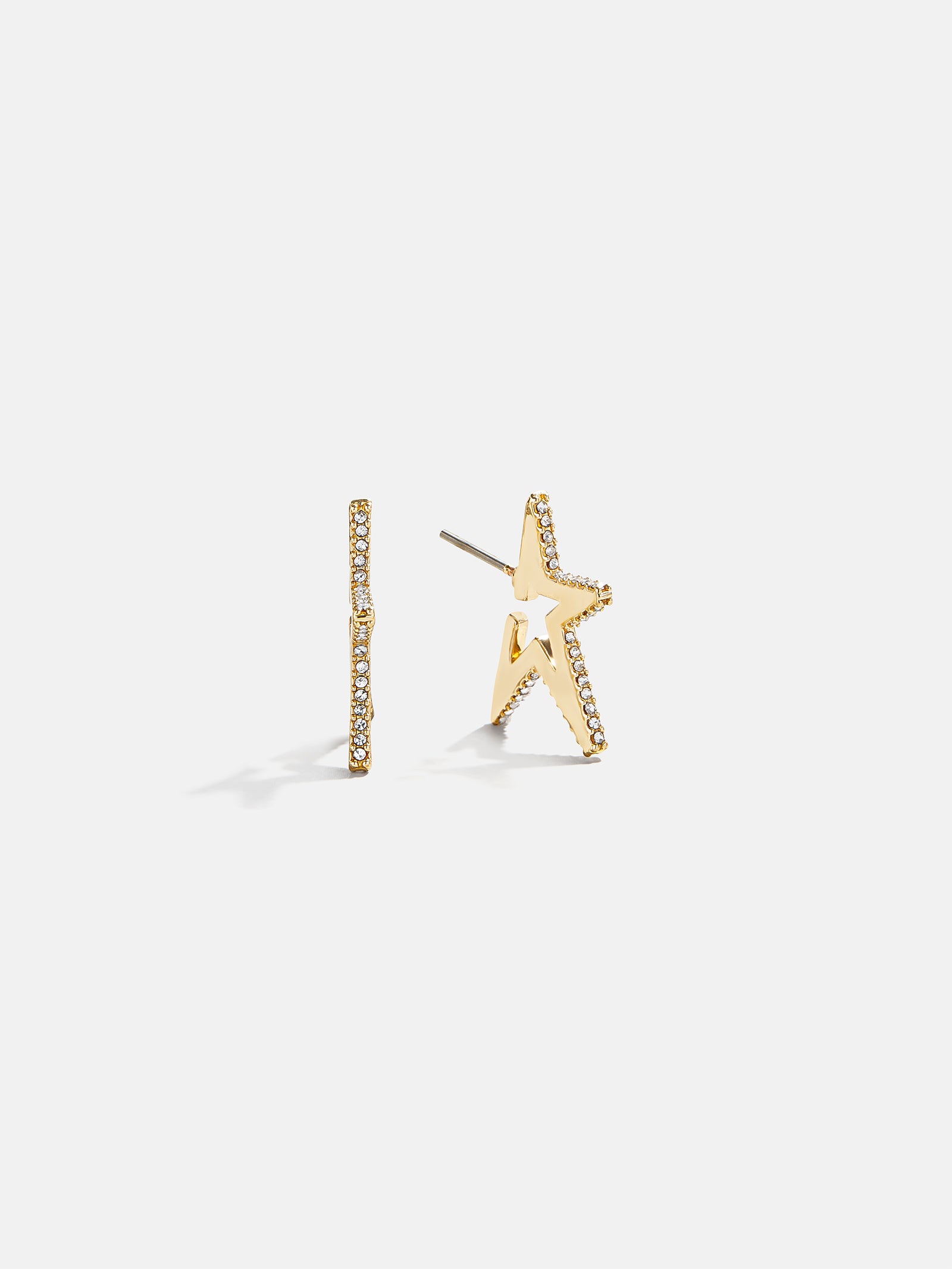 Roxy Statement Star Earrings - Gold/Pav??