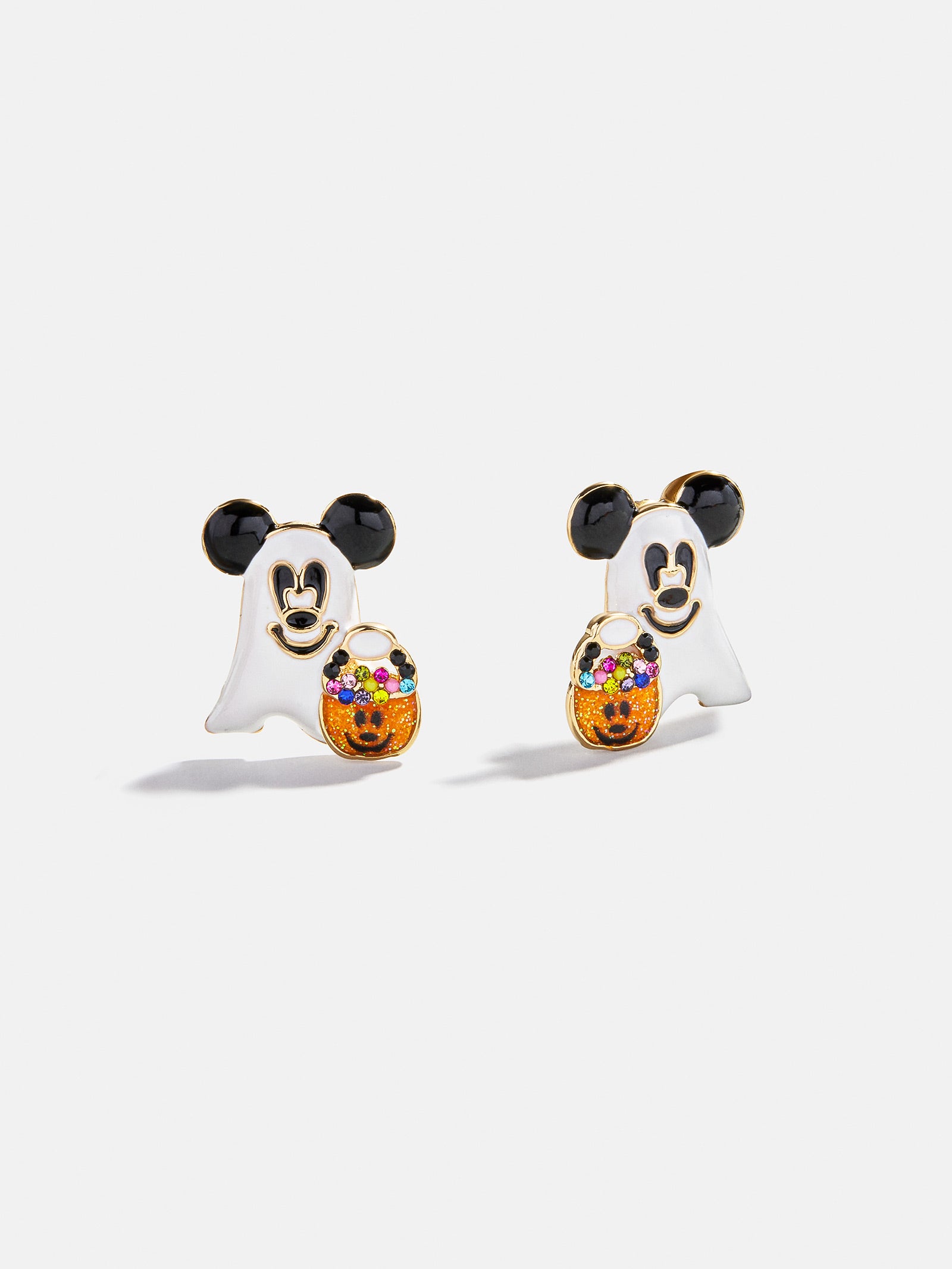 Disney Mickey Mouse Glow-In-The-Dark Ghost Earrings - Ghost