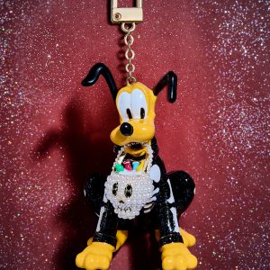 Disney Pluto Skeleton Halloween Bag Charm - Pluto Skeleton