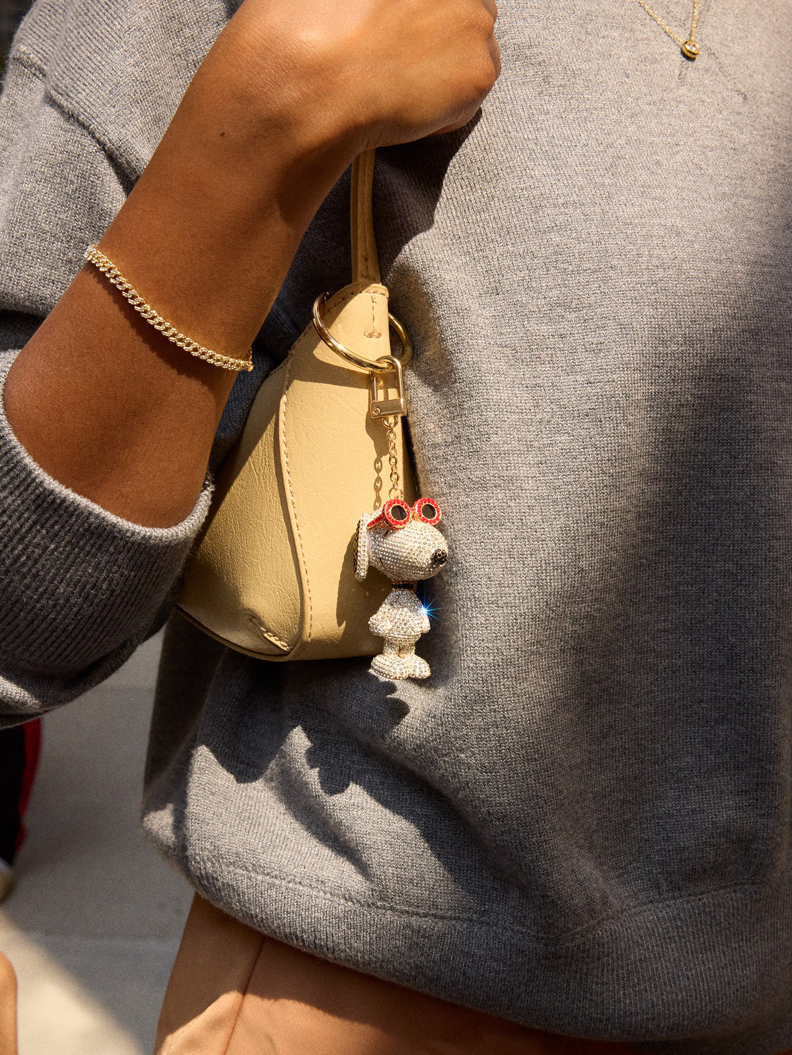 Peanuts Snoopy 3D Bag Charm - Snoopy - Image 2