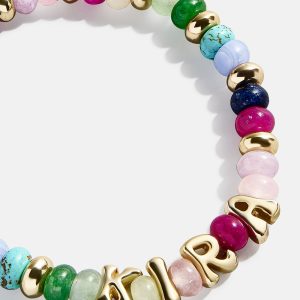 Semi-Precious Bubble Custom Bracelet - Semi-Precious Bubble