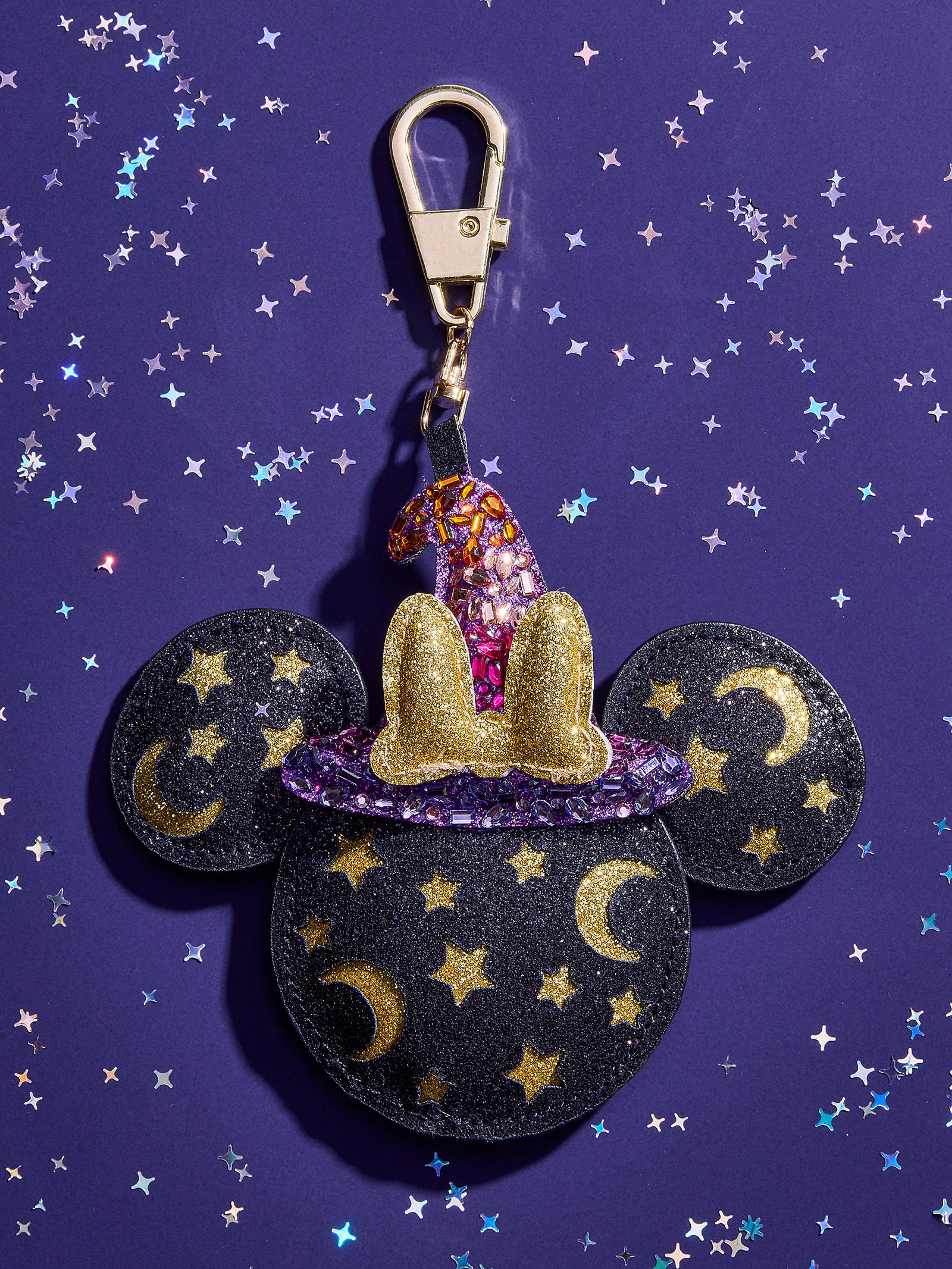 Disney Minnie Mouse Halloween Witch Puff Bag Charm - Witch Puff Bag Charm