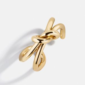 Gold Ties Ring - Gold