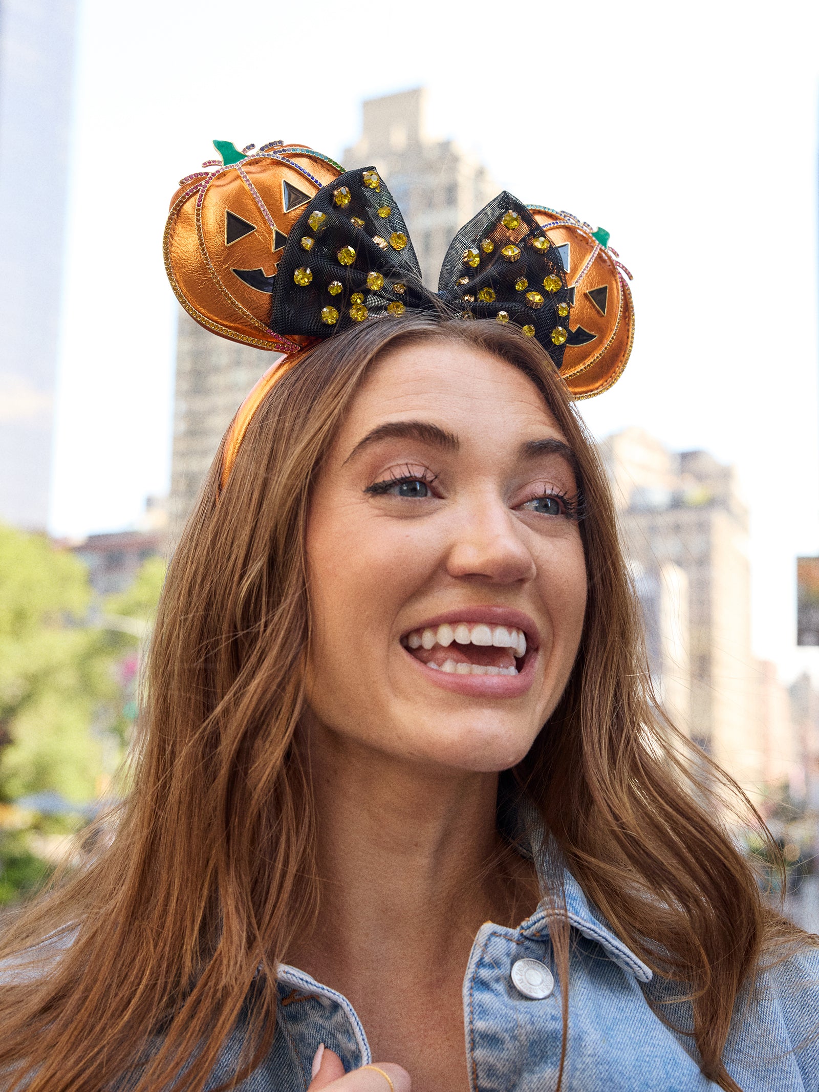 Disney Minnie Mouse Pumpkin Ears Headband - Disney Minnie Mouse Pumpkin Ears - Image 2