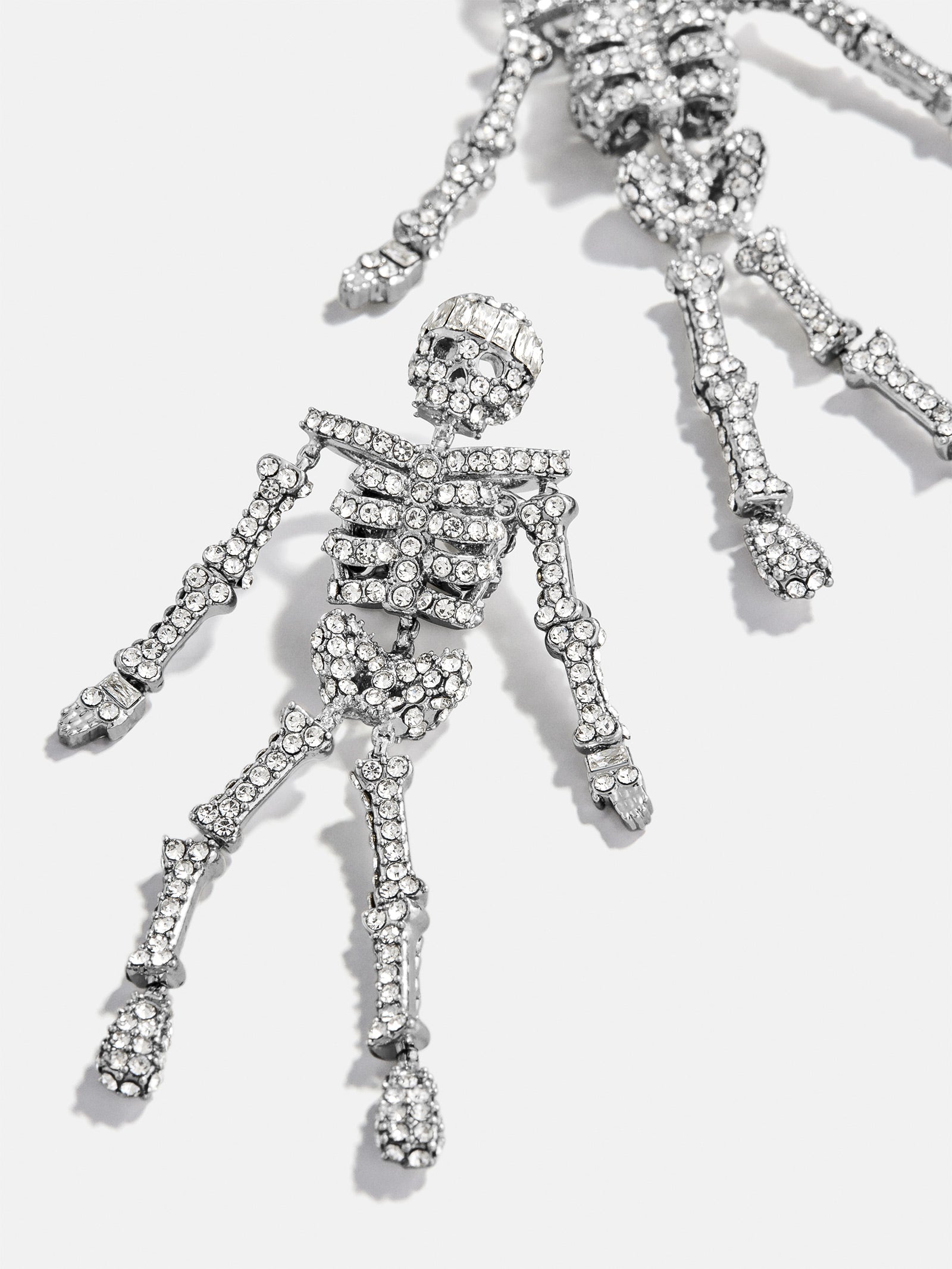 Drop Dead Hottie Earrings - Mini Silver - Image 3