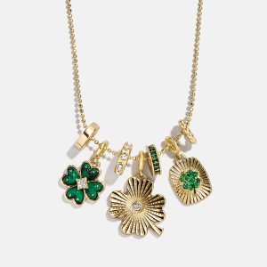 Lucky Clover Charm Necklace - Clover