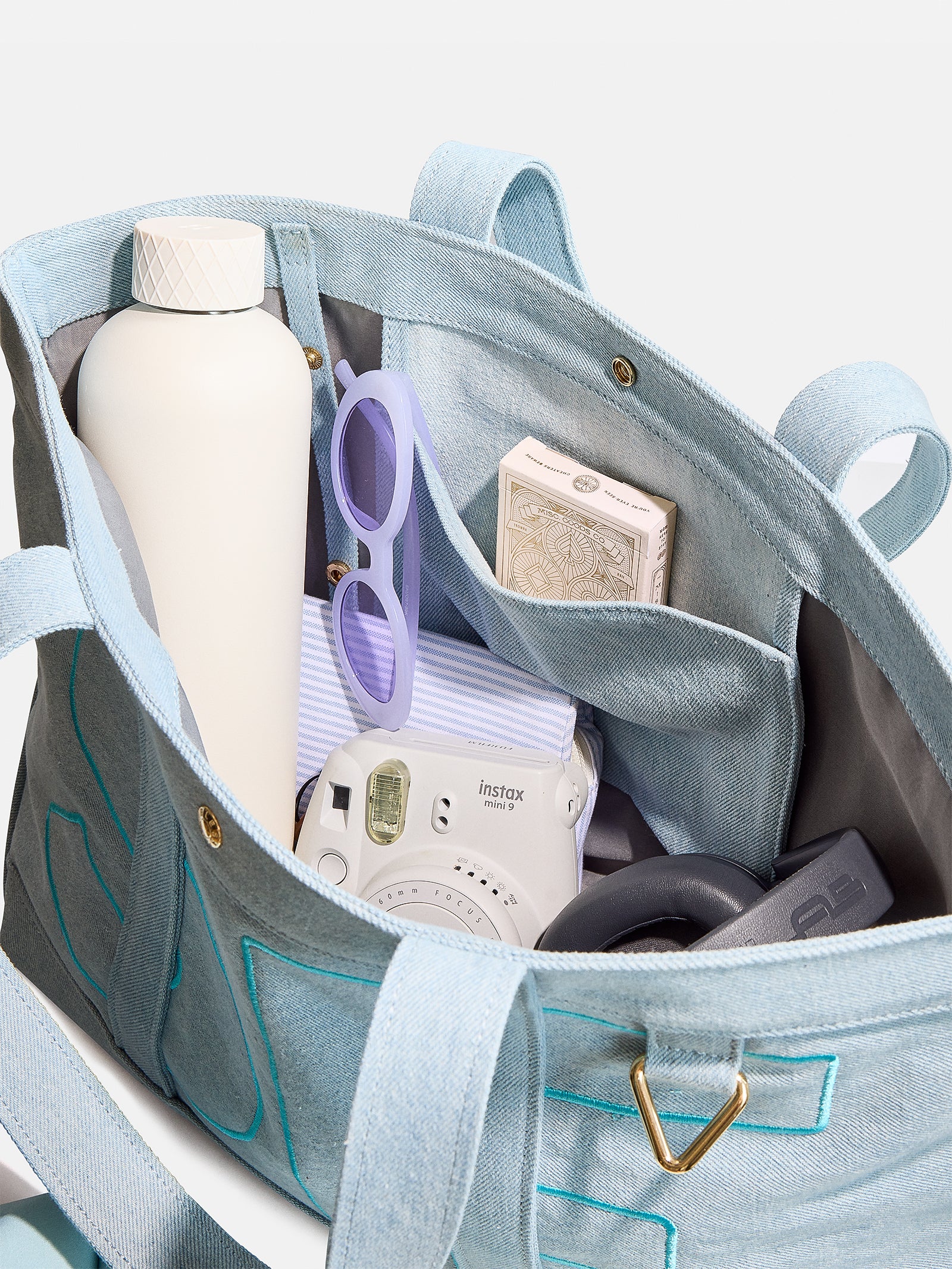 Custom Alpha Tote - Blue Denim - Image 48