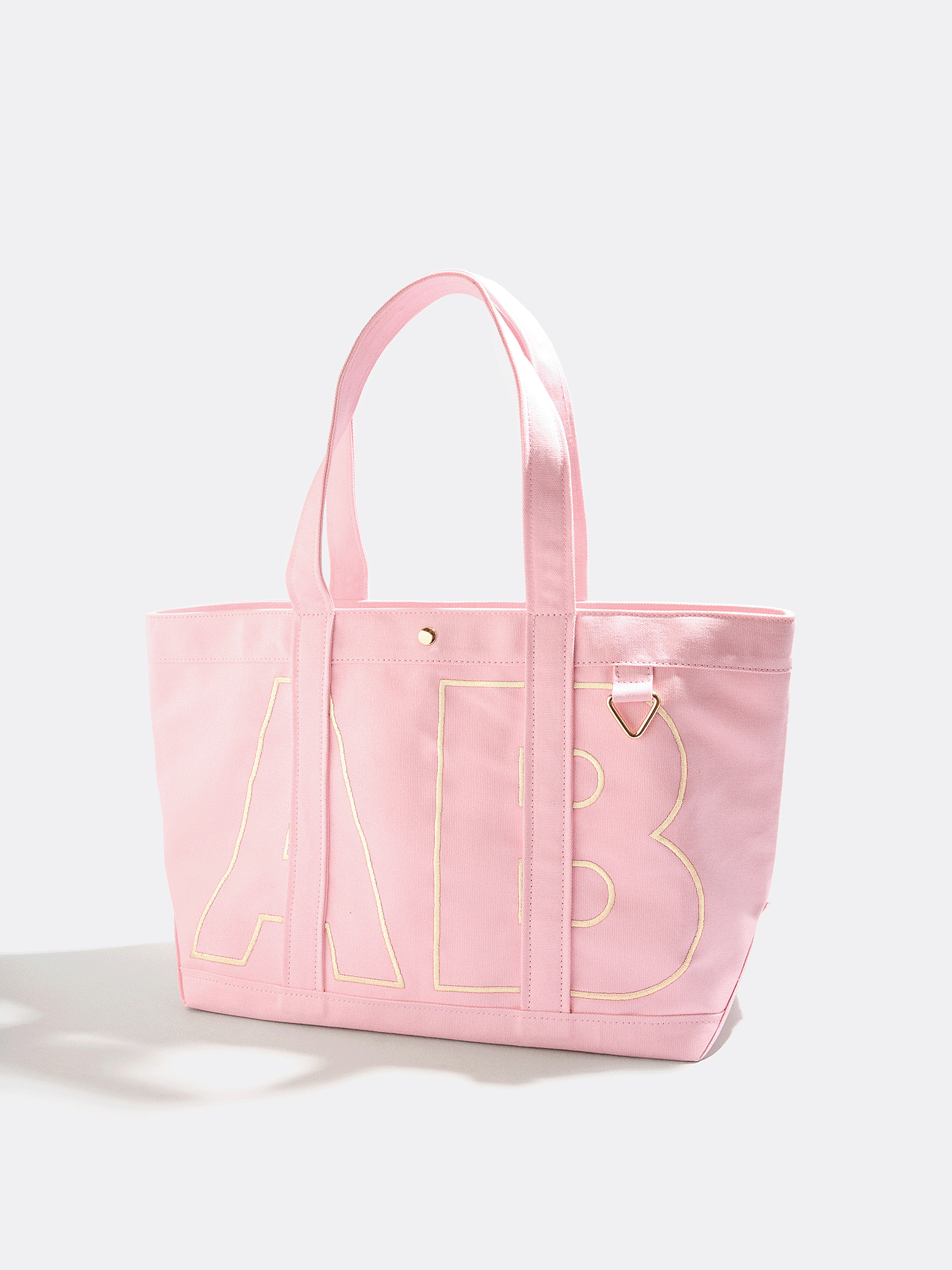 Custom Alpha Tote - Soft Pink