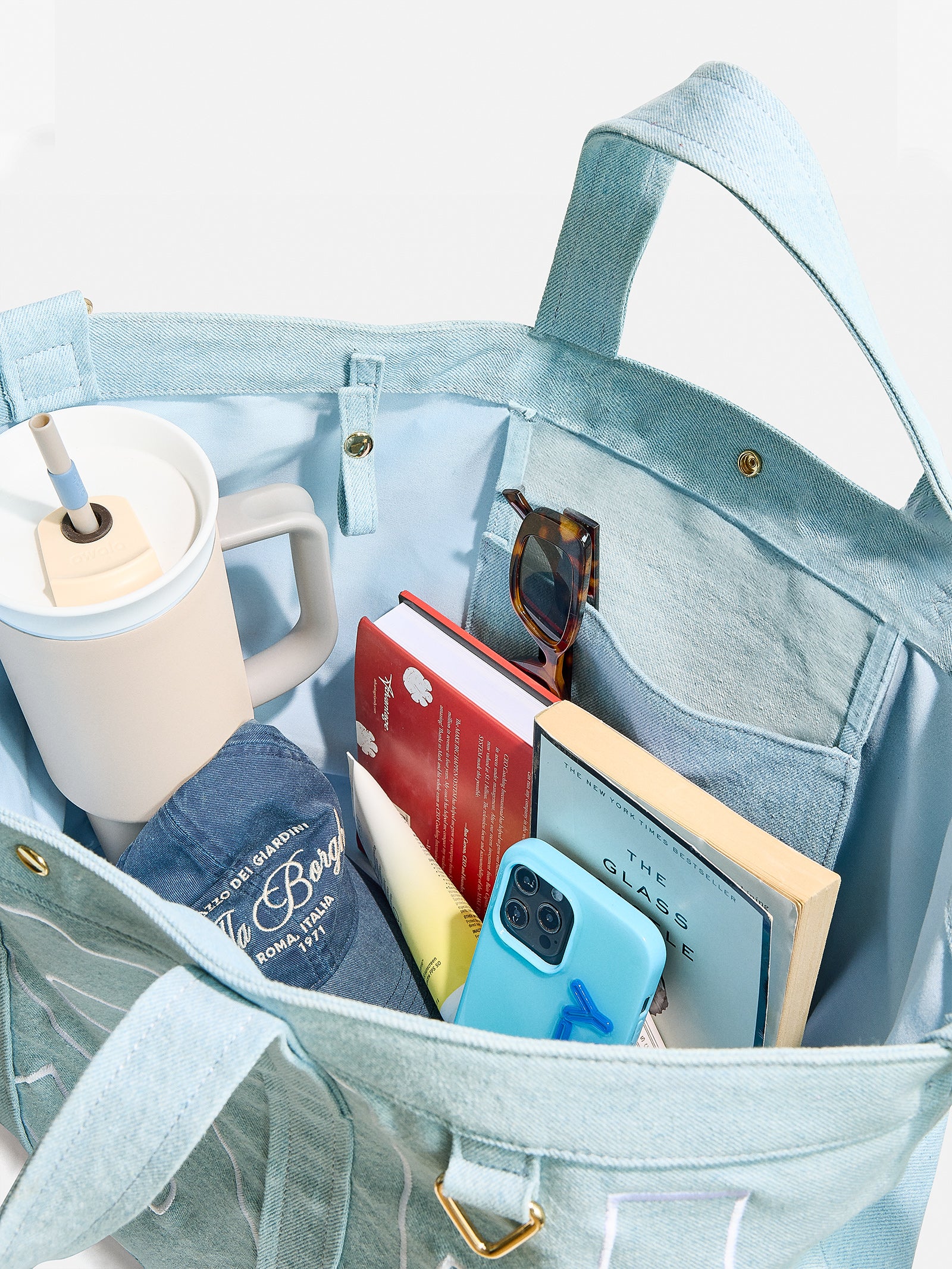 Custom Alpha Tote - Blue Denim - Image 81