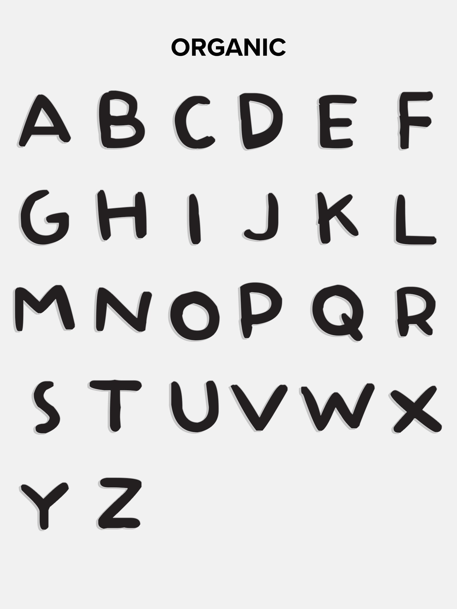 18K Gold Custom Nameplate Necklace - Organic - Image 12