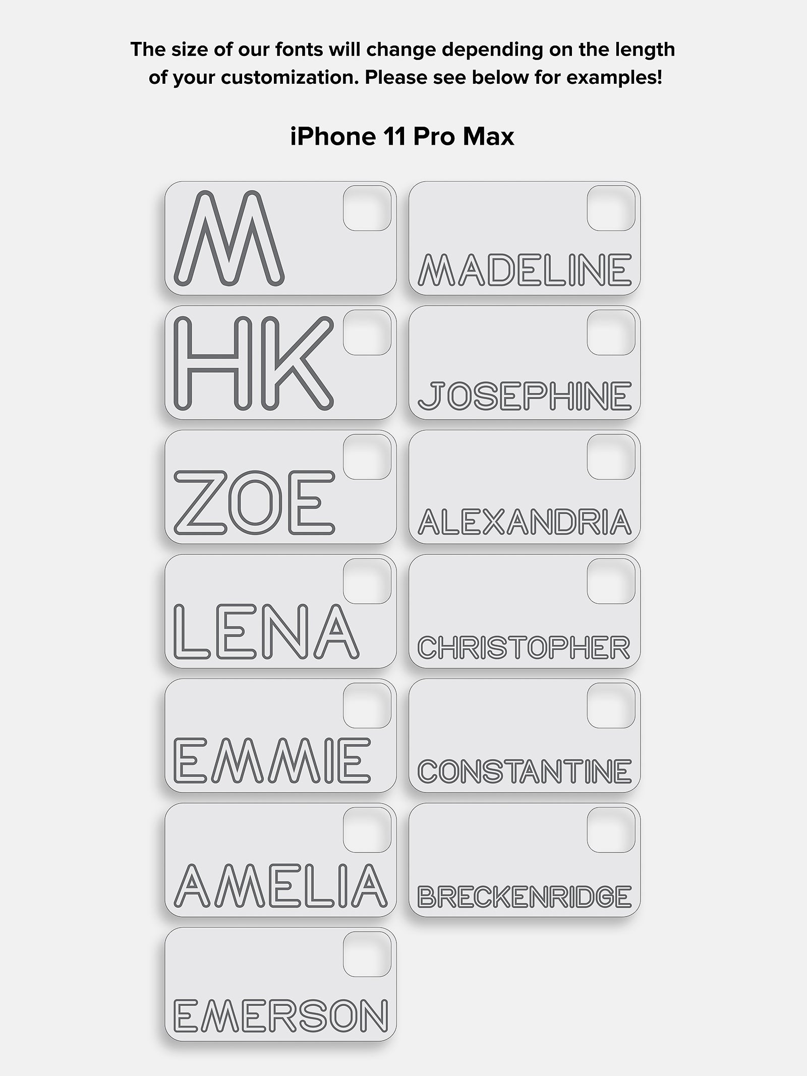 Fine Line Custom iPhone Case - Black/White - Image 9