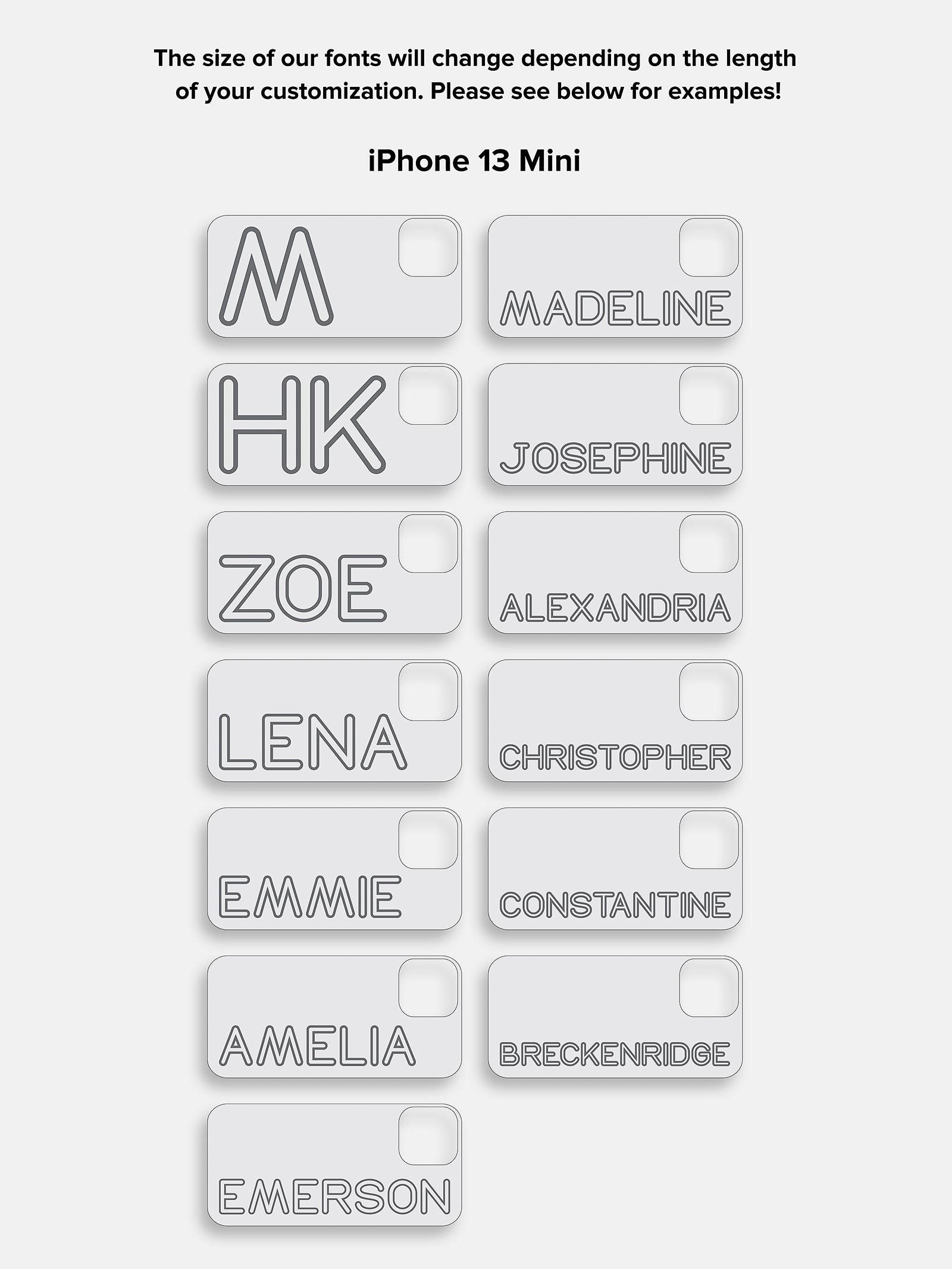 Fine Line Custom iPhone Case - Blush/White - Image 15