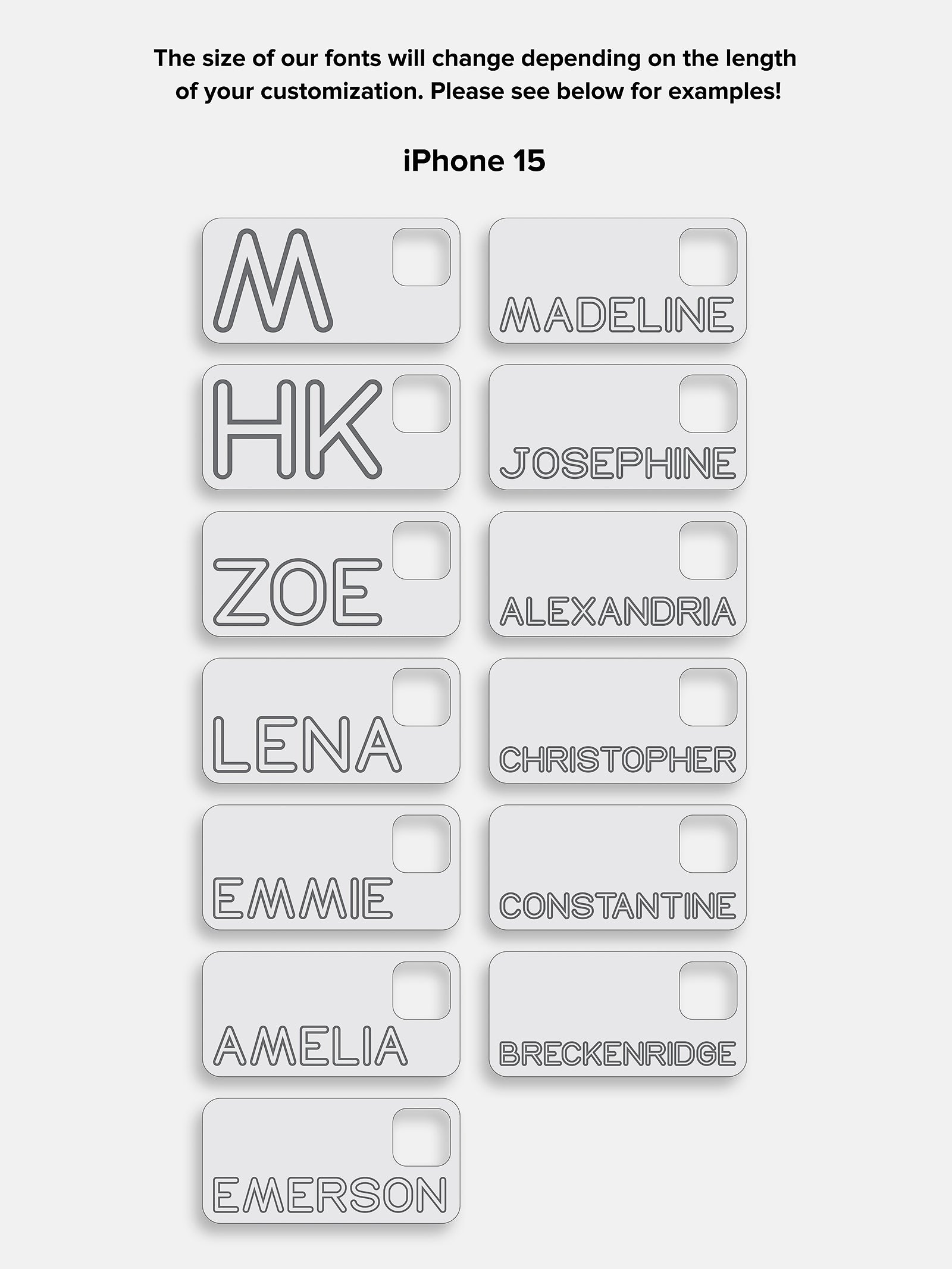 Fine Line Custom iPhone Case - Lavender - Image 22