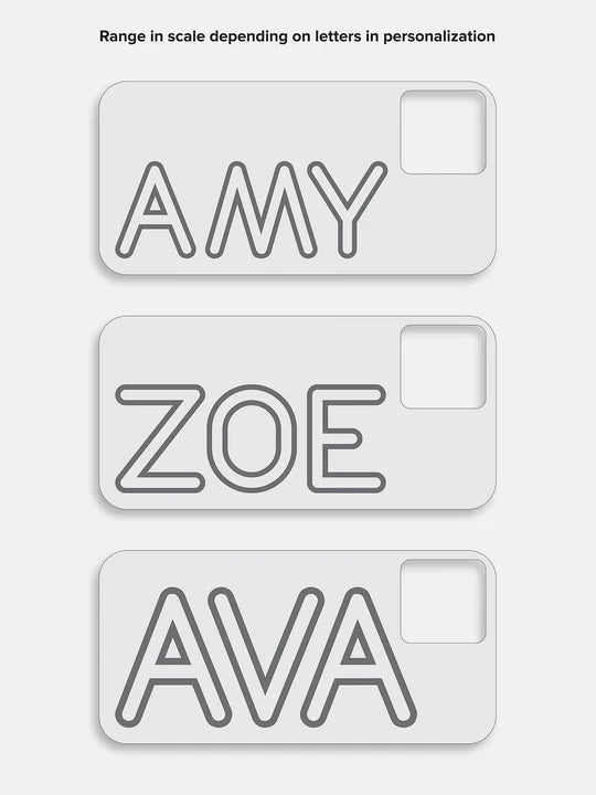 Fine Line Custom iPhone Case - Brown/Dark Brown - Image 6